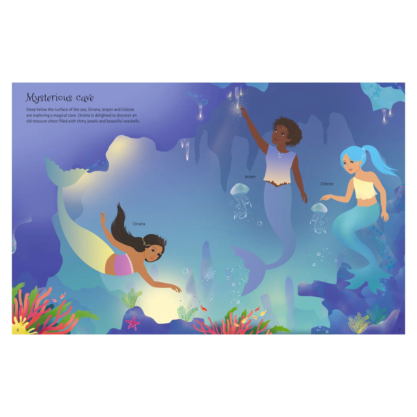 Sticker Dolly Dressing Mermaid Kingdom