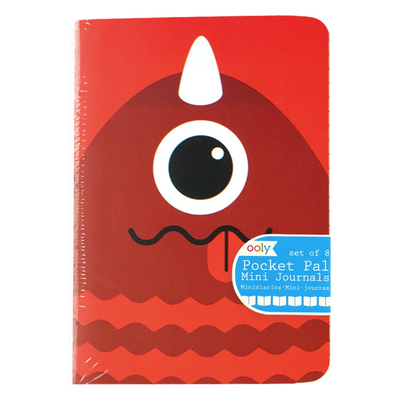 Ooly Pocket Pal Mini 8'li Defter Seti - Monsters