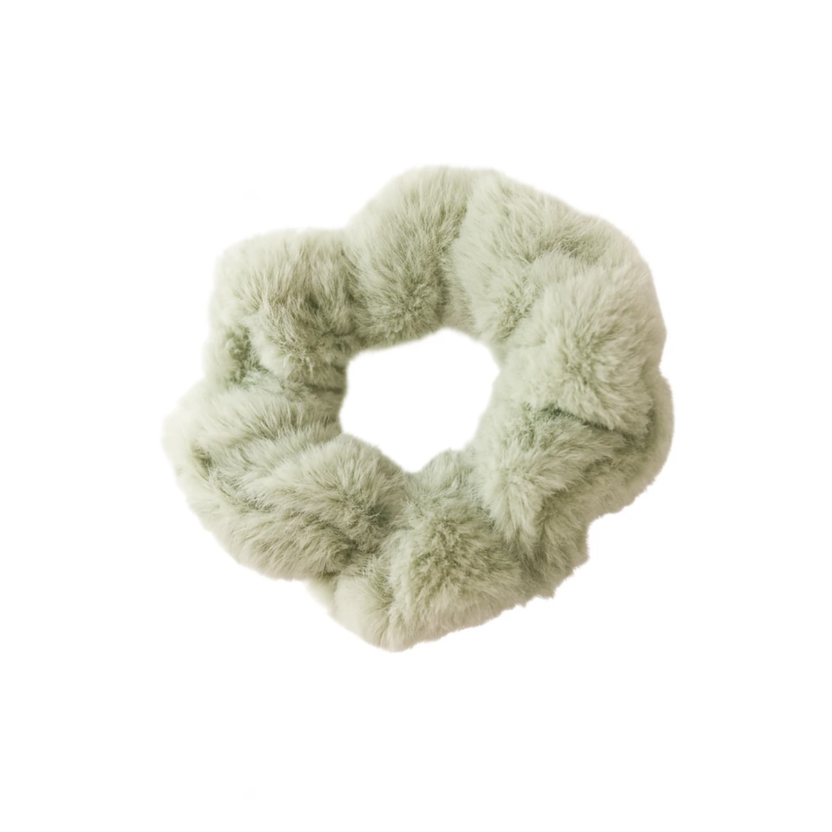 Mini & Kids Peluş Scrunchie - Mint