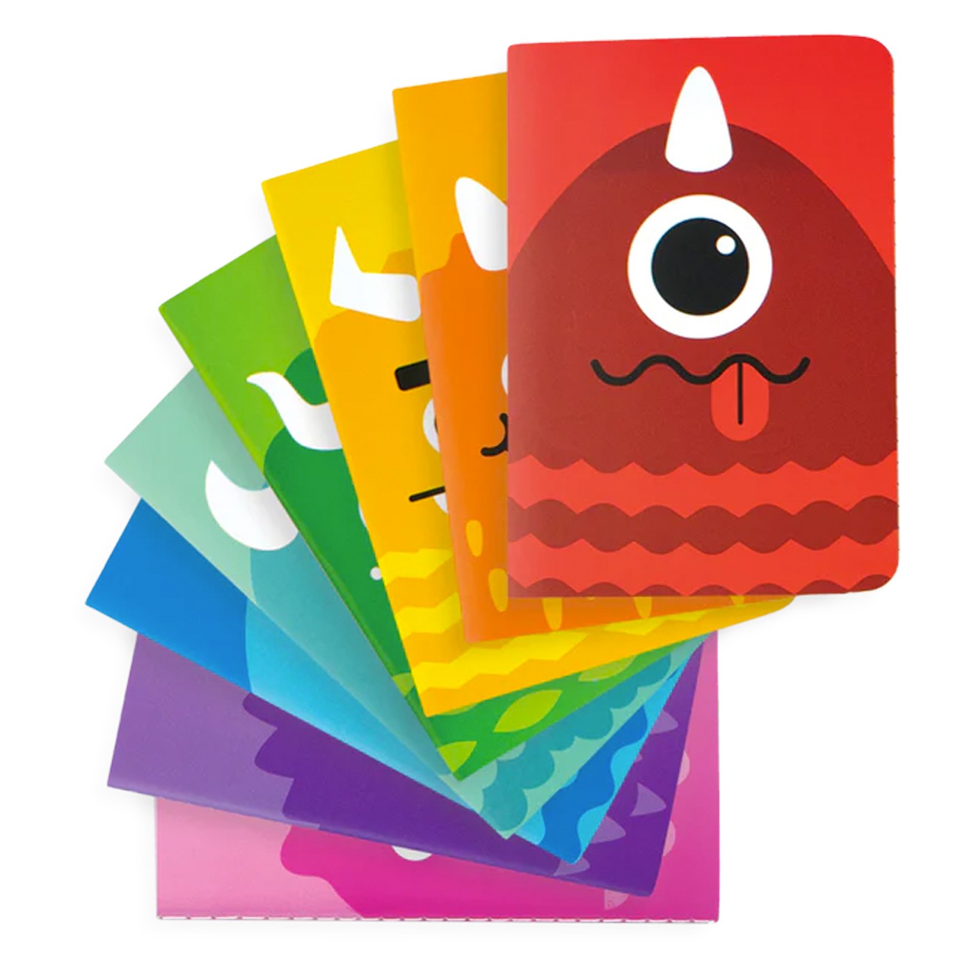 Ooly Pocket Pal Mini 8'li Defter Seti - Monsters