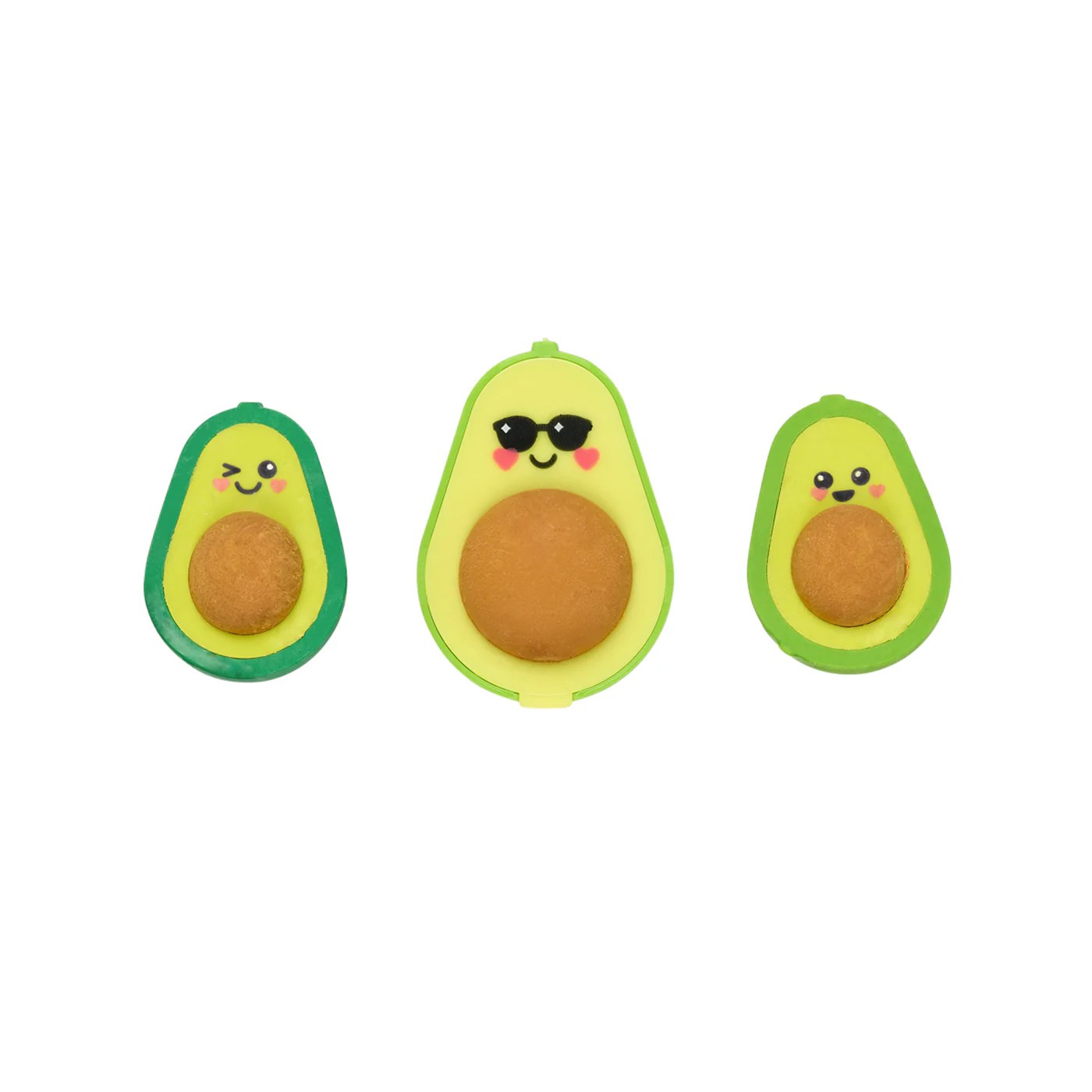 Ooly Avocado Love Silgi & Kalemtıraş 3’lü Set
