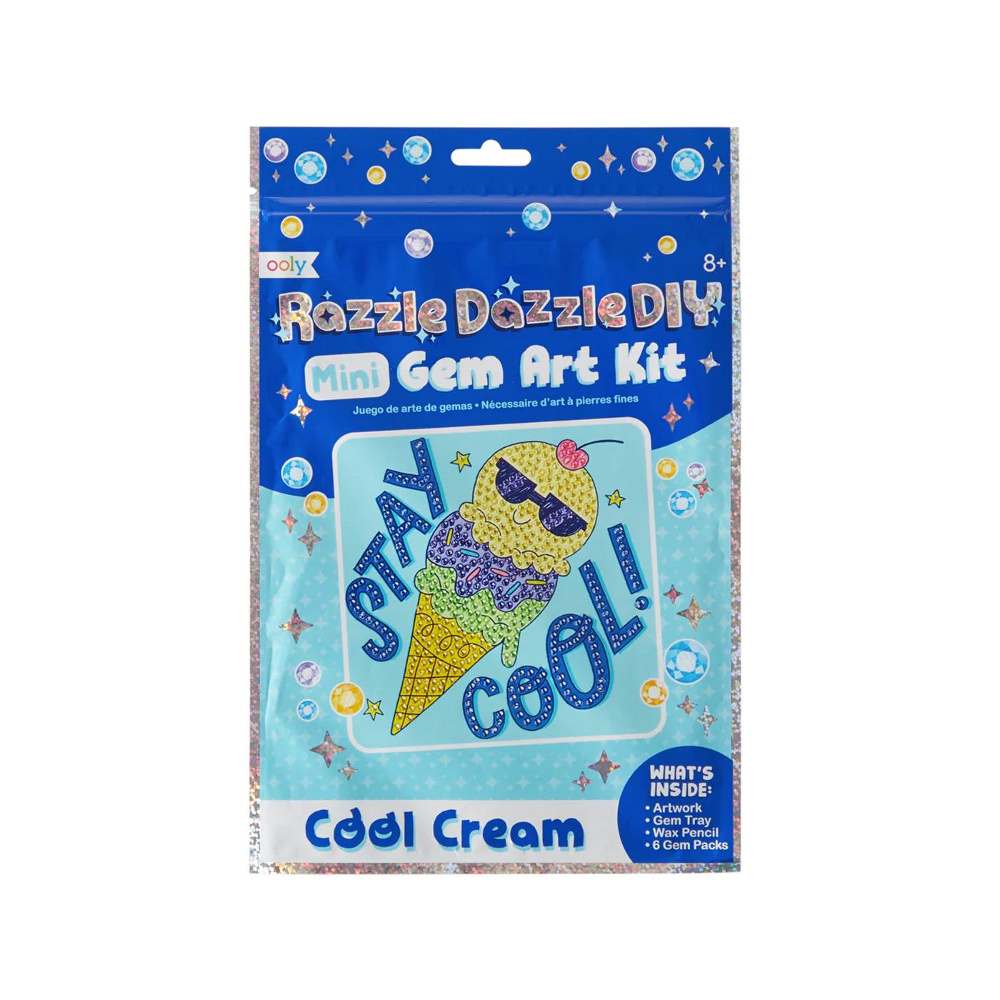 Ooly Razzle Dazzle Mini Kristal Sanat Seti - Cool Dream