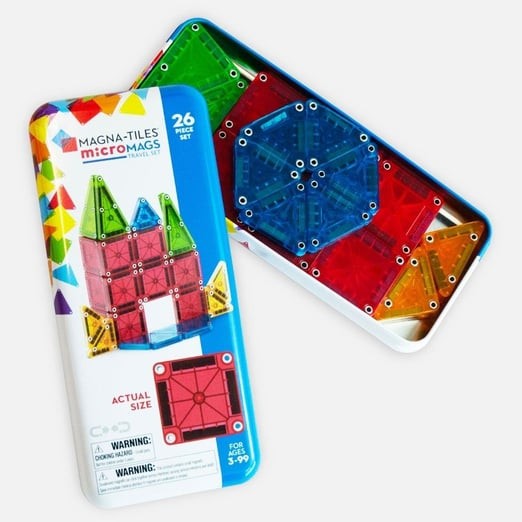 Magna-Tiles microMAGS Travel Set - Seyahat Seti 26 Parça (12x Display)