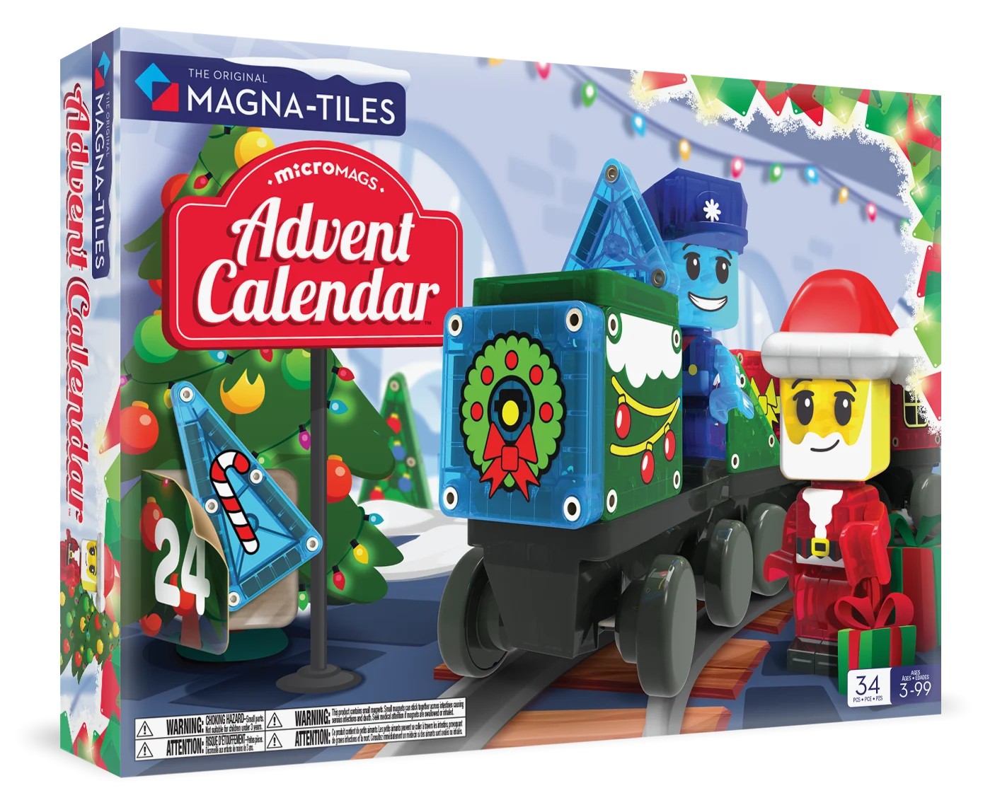 Magna-Tiles - Advent Calendar - 34 Parça