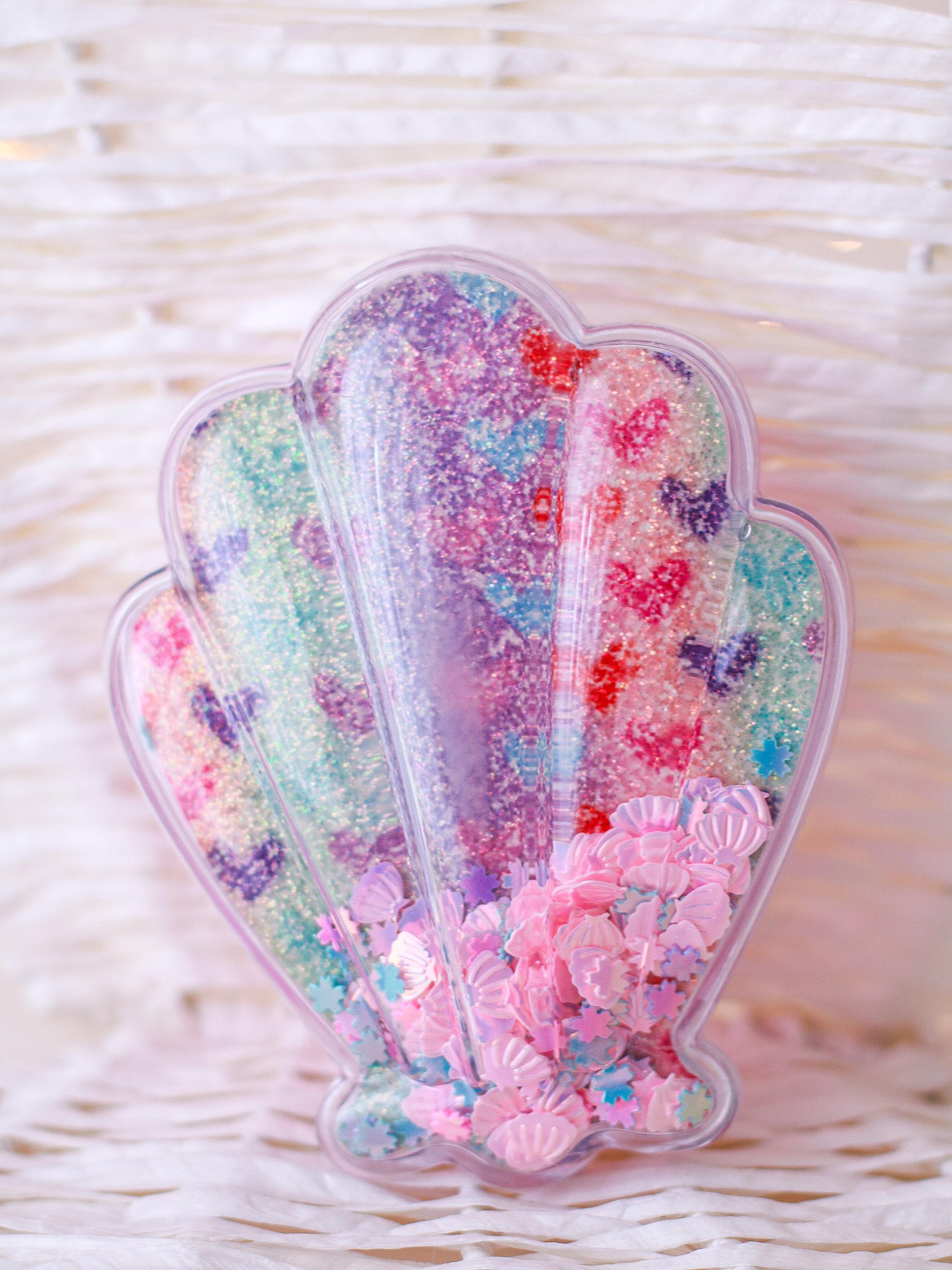 Mini & Kids Little Mermaids Hairbrush - Glitter