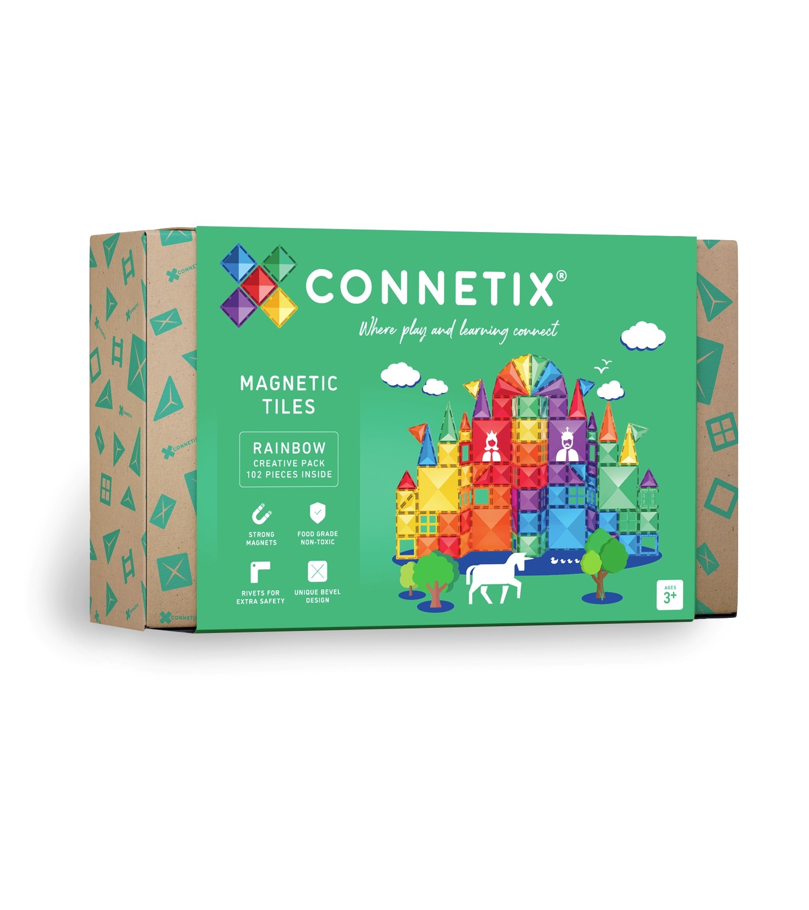 Connetix Rainbow Creative Set - 102 Parça