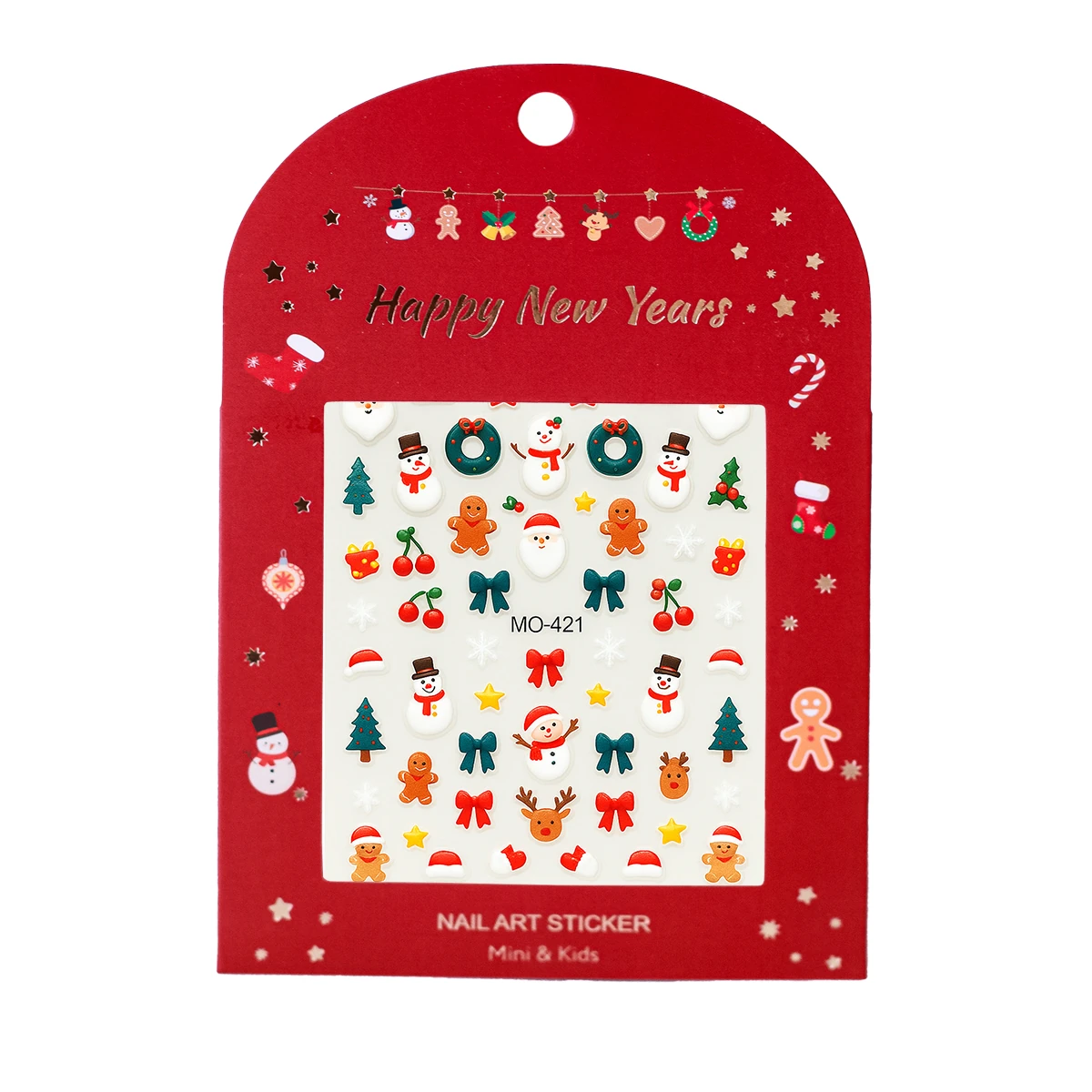 Mini & Kids Çocuk Tırnak Sticker Christmas