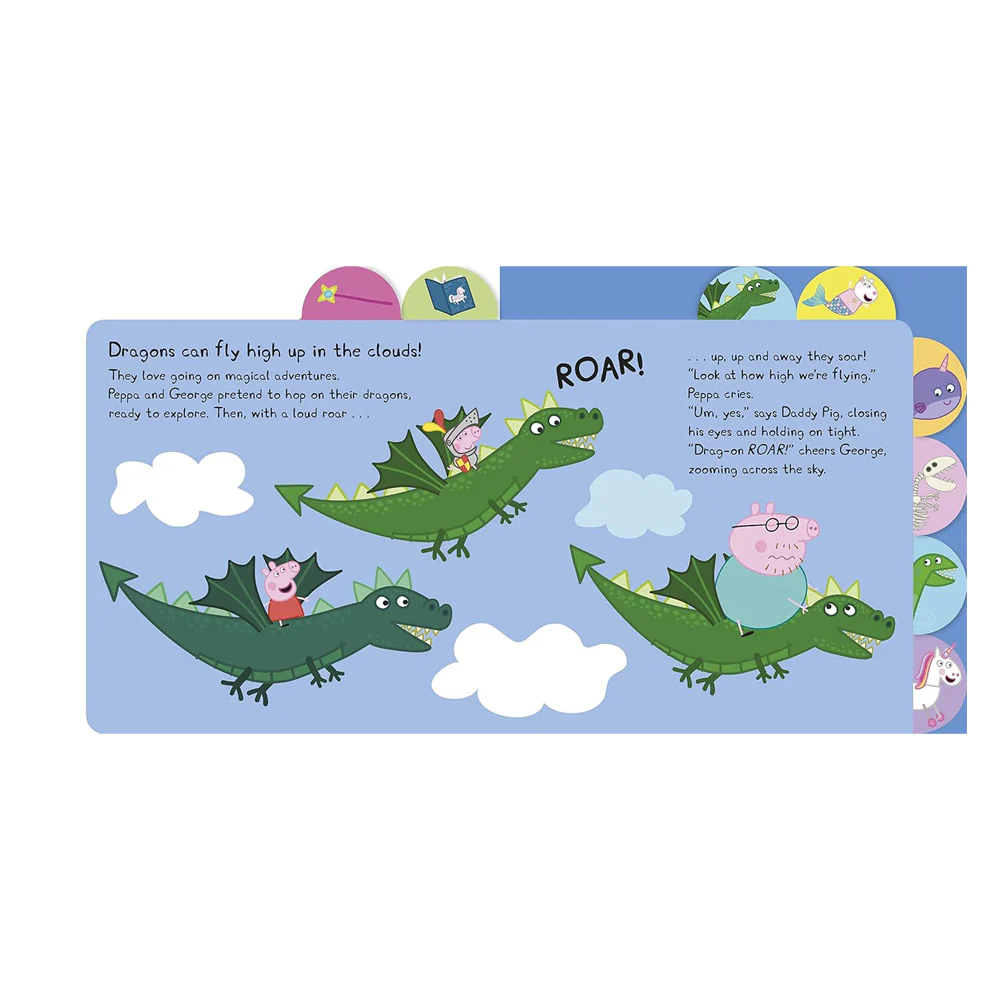 Peppa Pig - Magical Creatures Tabbed Board Book