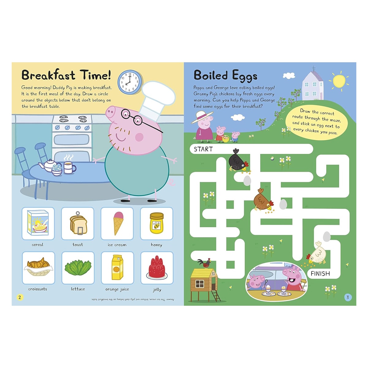 Peppa Pig: Yum! Yum! Yum! Sticker Activity Book