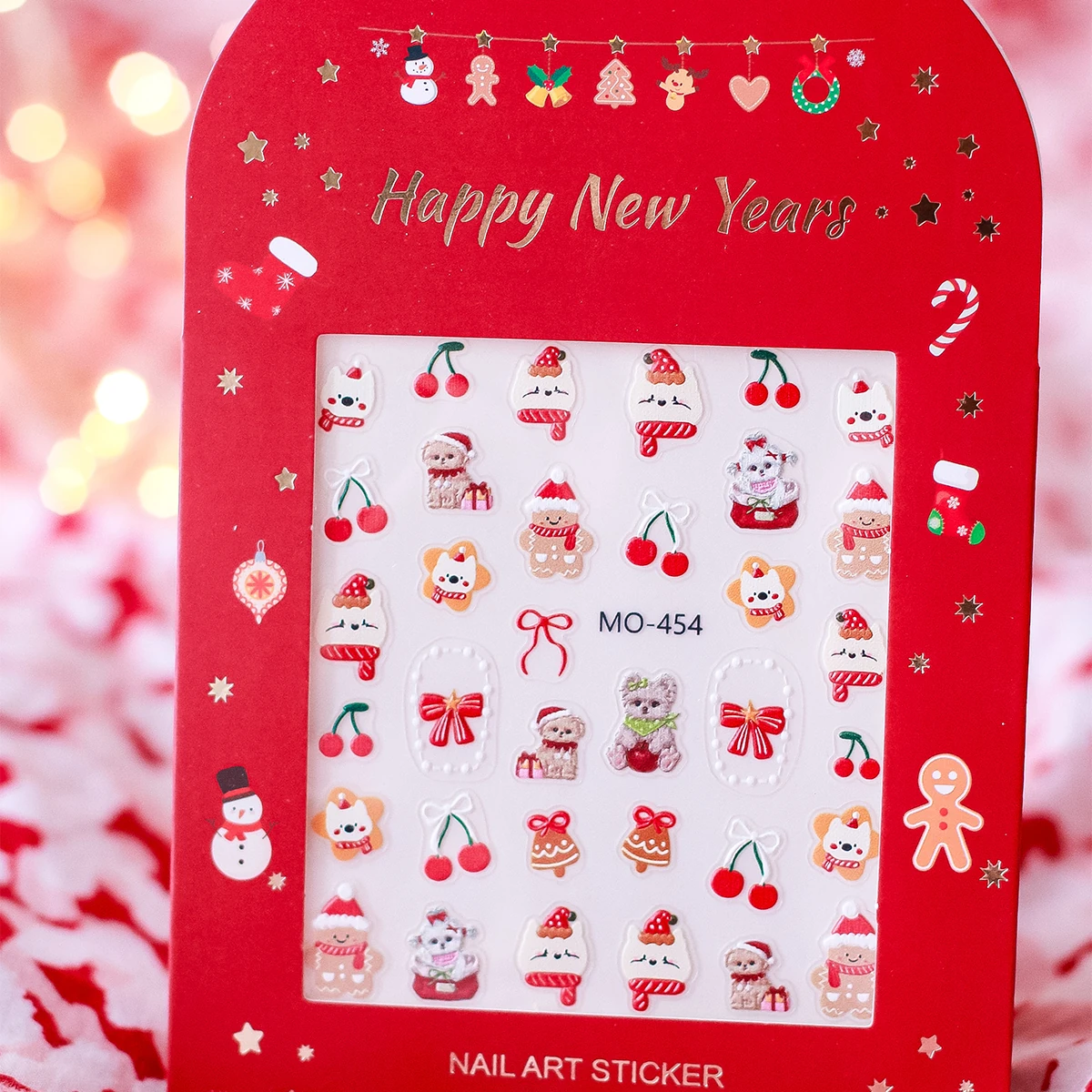 Mini & Kids Çocuk Tırnak Sticker Christmas - Bell