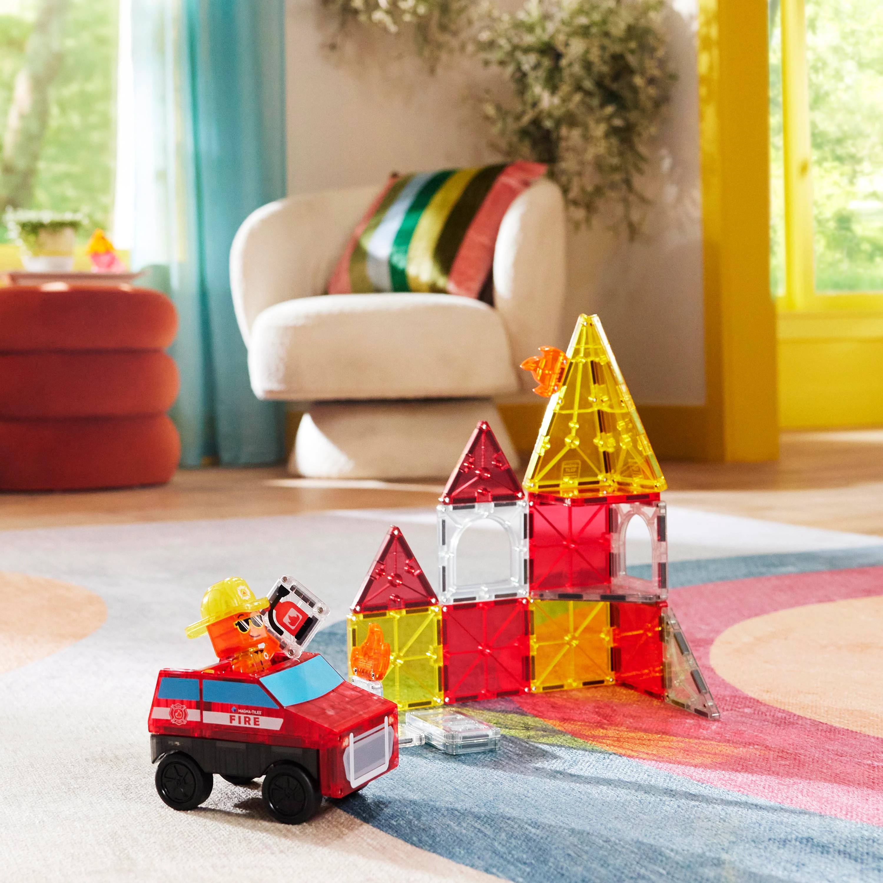 Magna-Tiles - Fire Rescue - 27 Parça