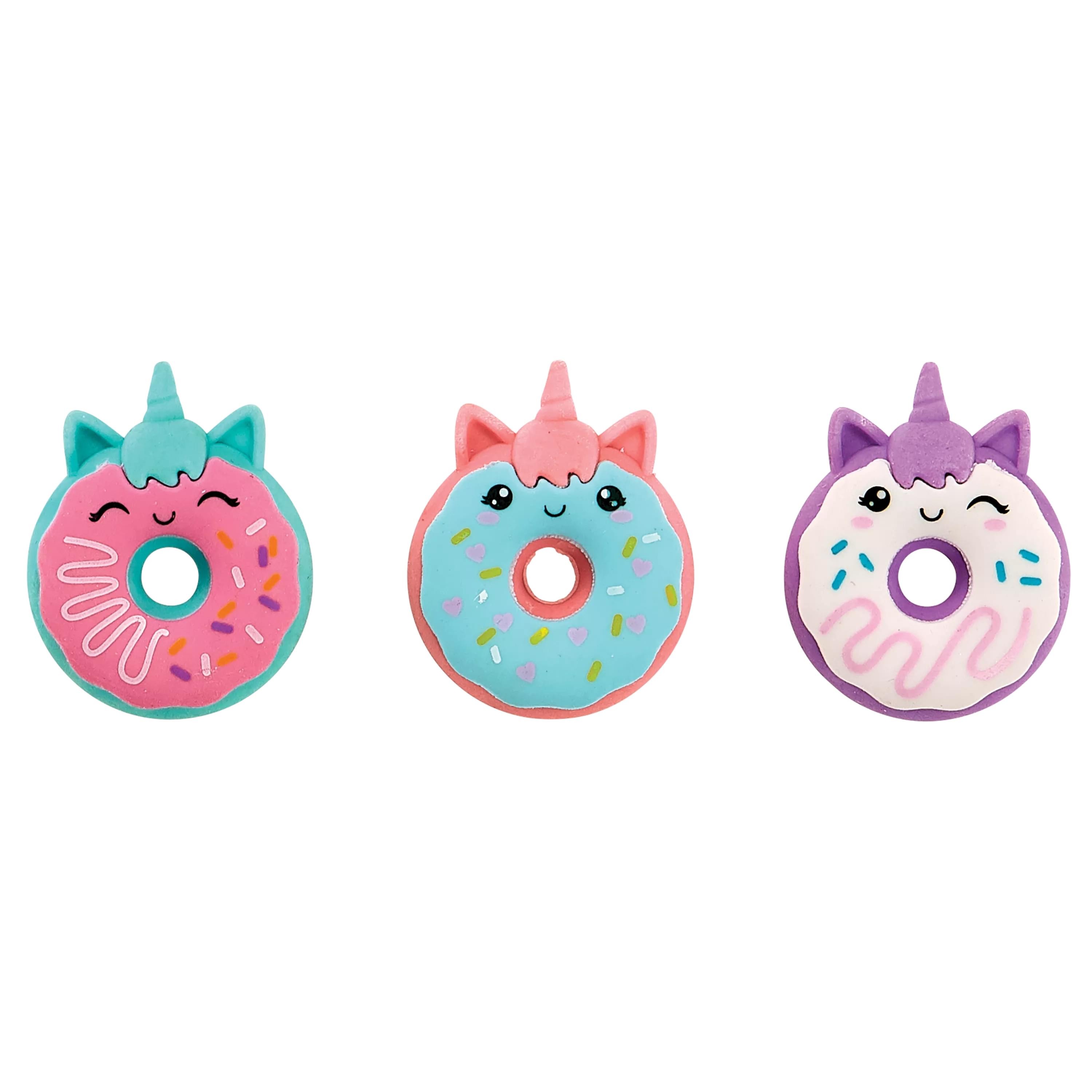Ooly Magic Bakery Unicorn Donuts 3’lü Kokulu Silgi Seti