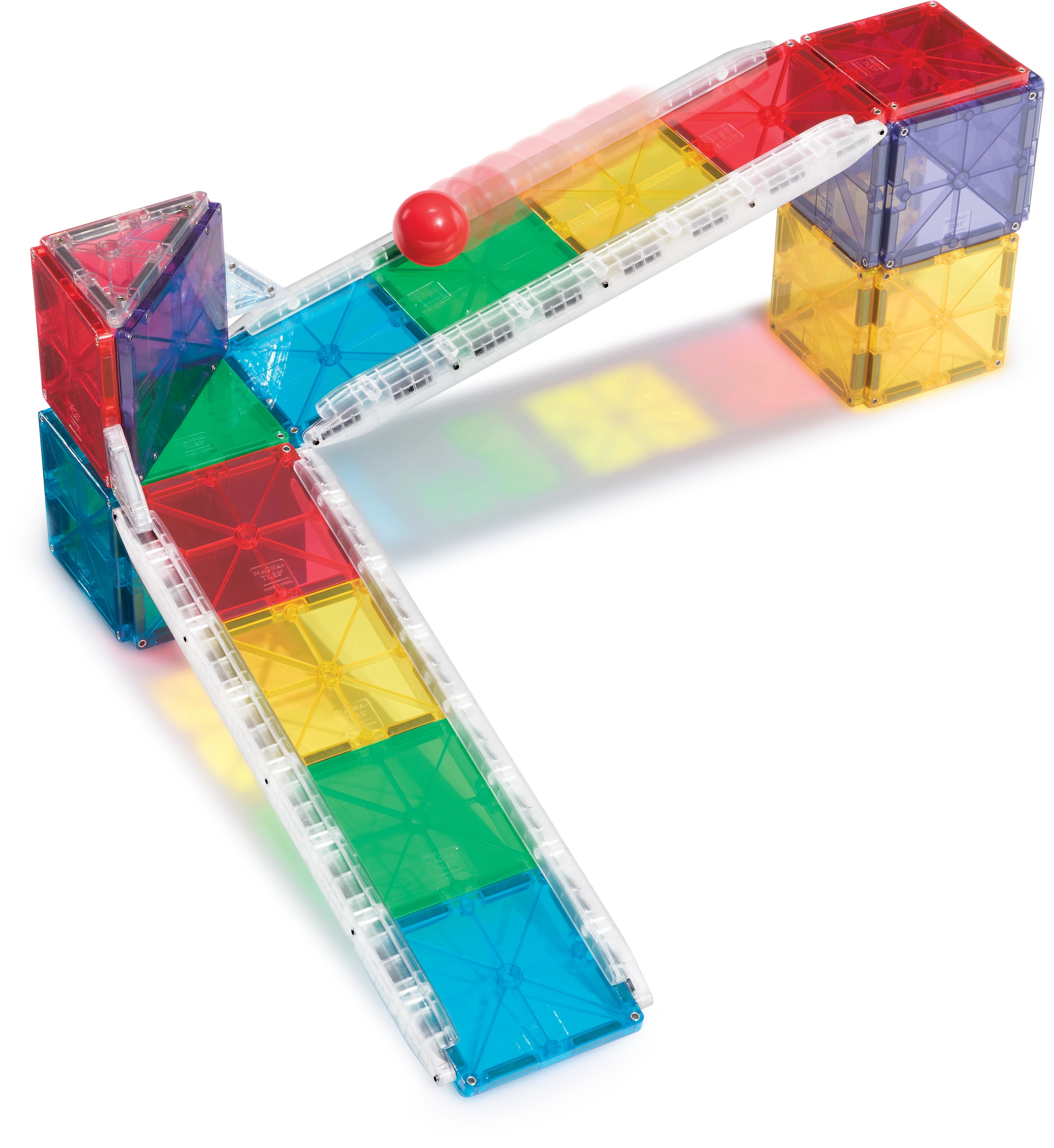 Magna-Tiles - Rail Racers - 33 Parça