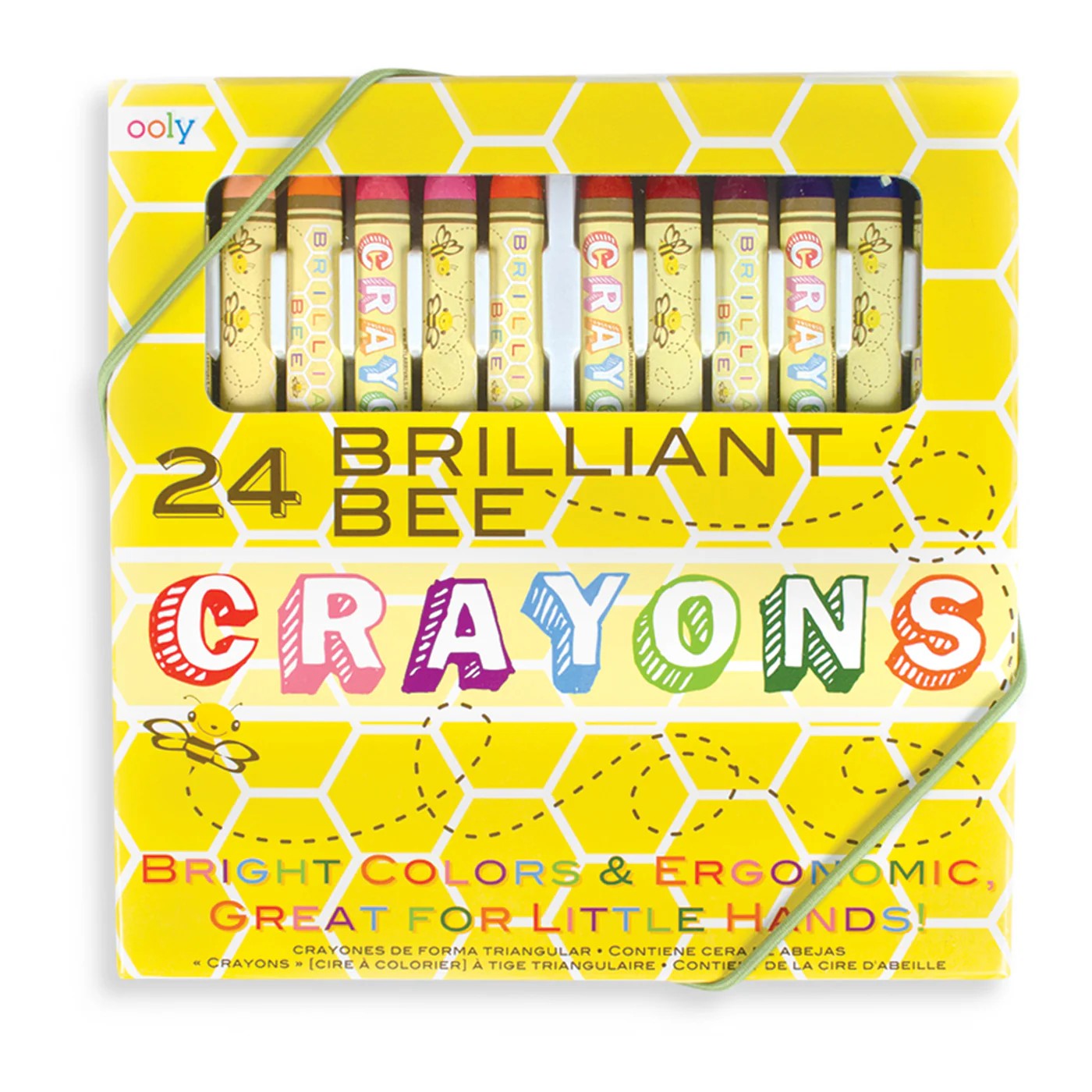 Ooly Brilliant Bee 24'lü Mum Boya