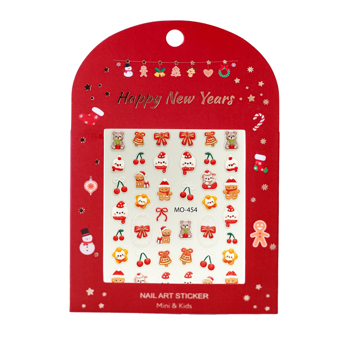 Mini & Kids Çocuk Tırnak Sticker Christmas - Bell