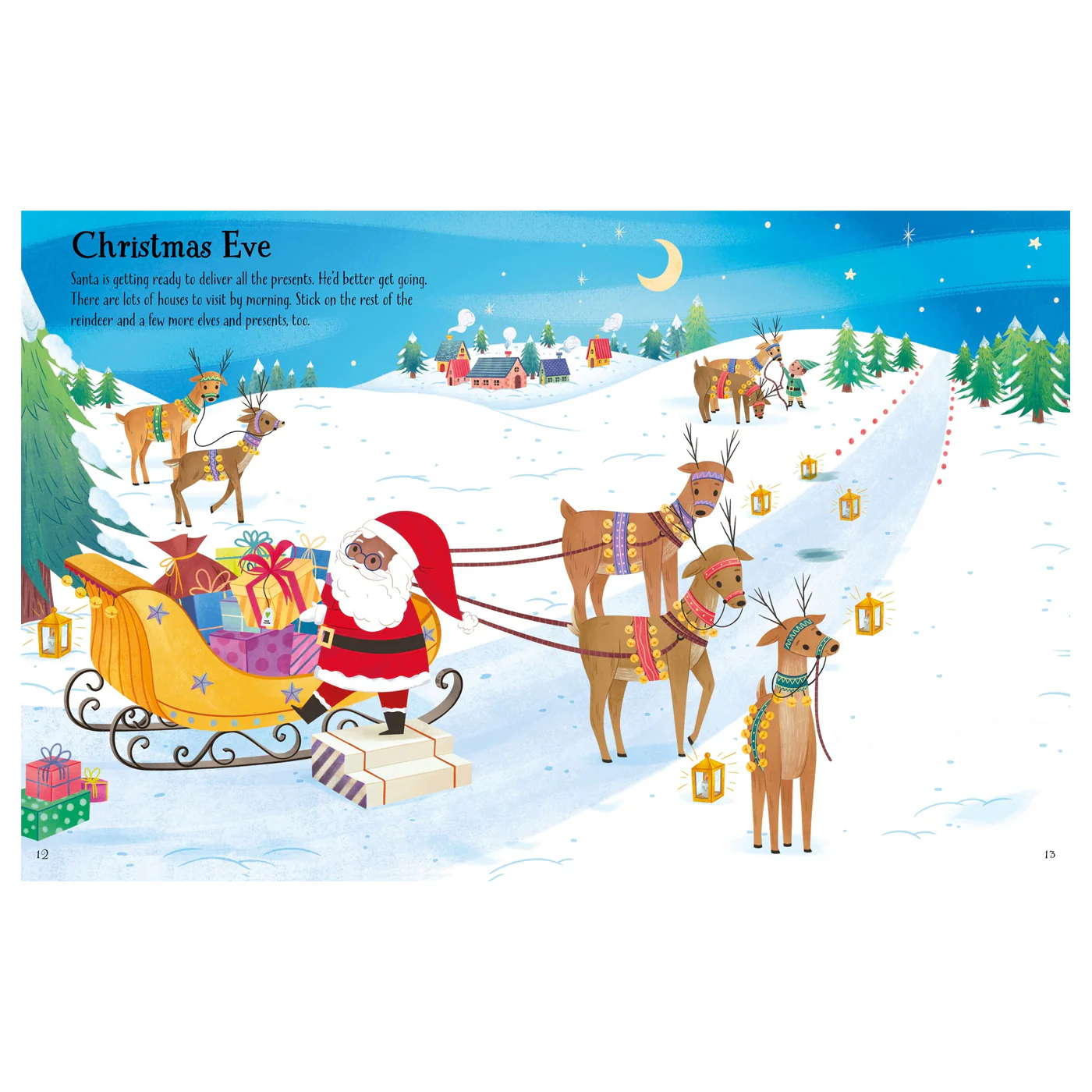 First Sticker Book Christmas