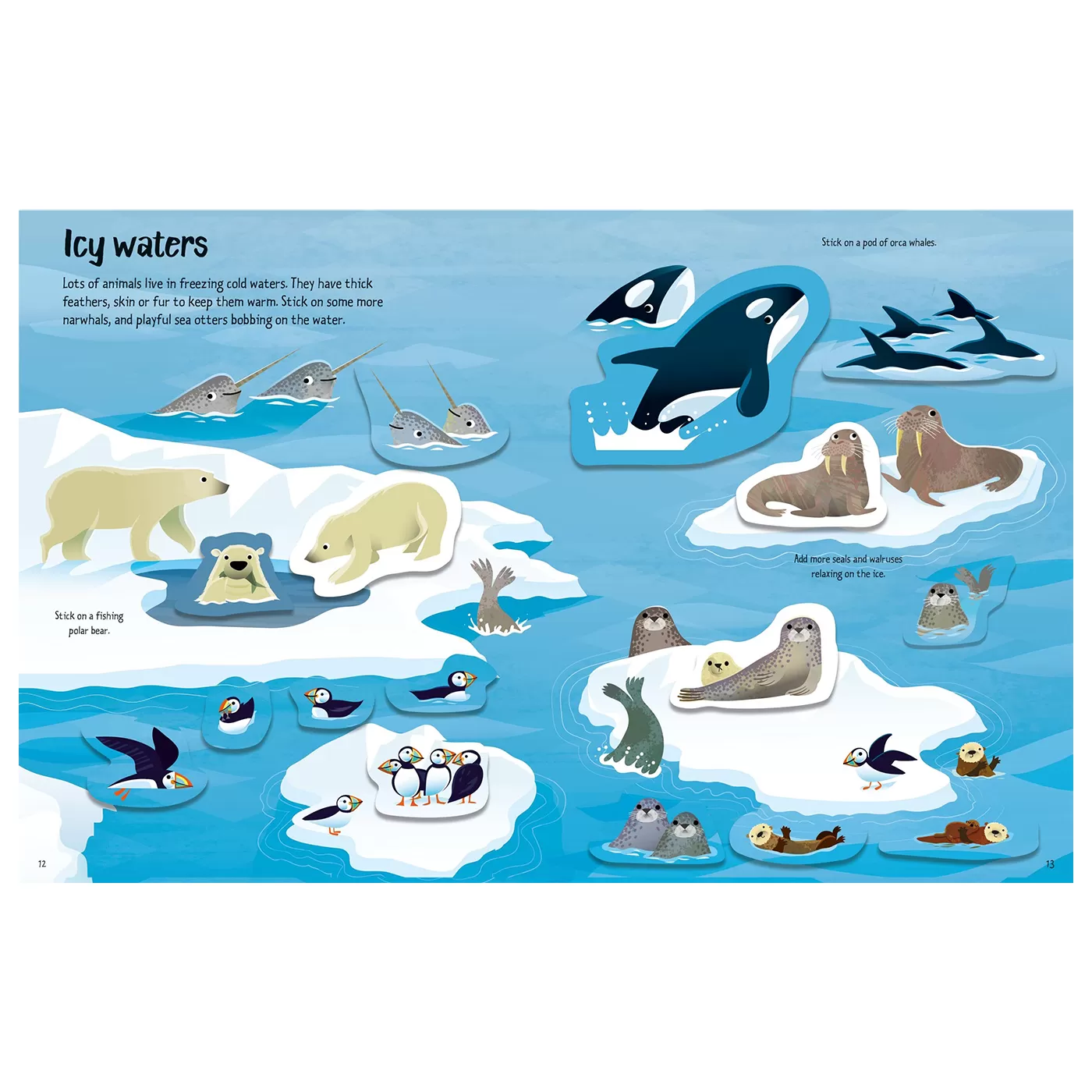 First Sticker Book Weather and Seasons
