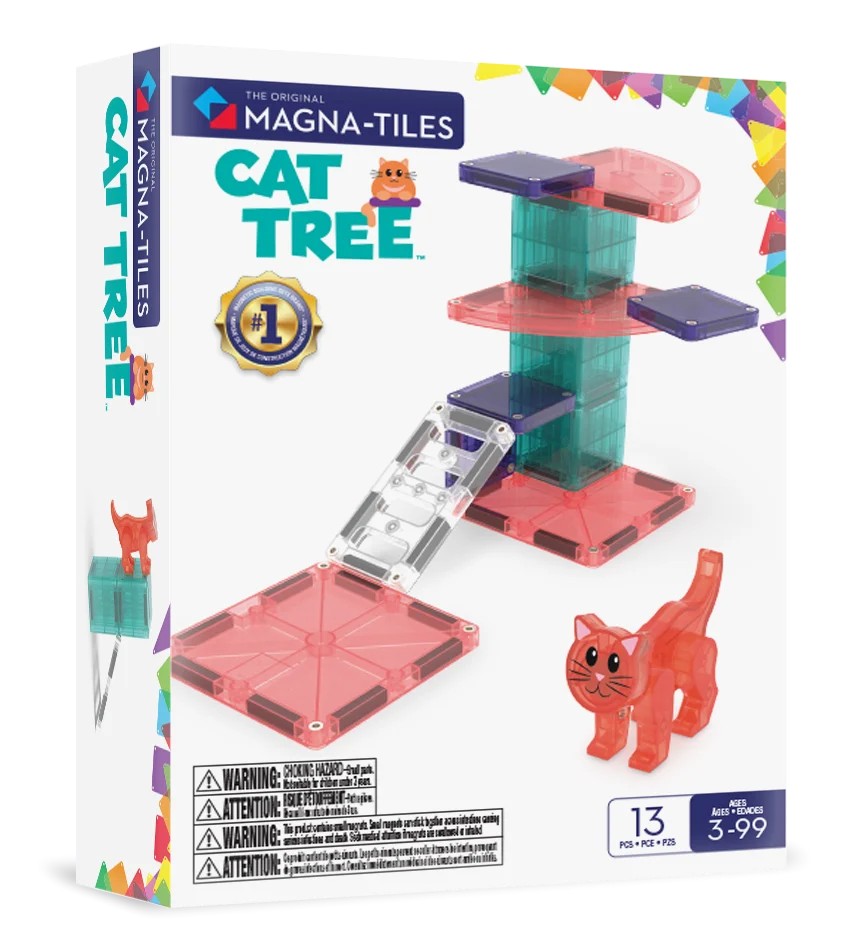 Magna-Tiles - Cat Tree - 13 Parça