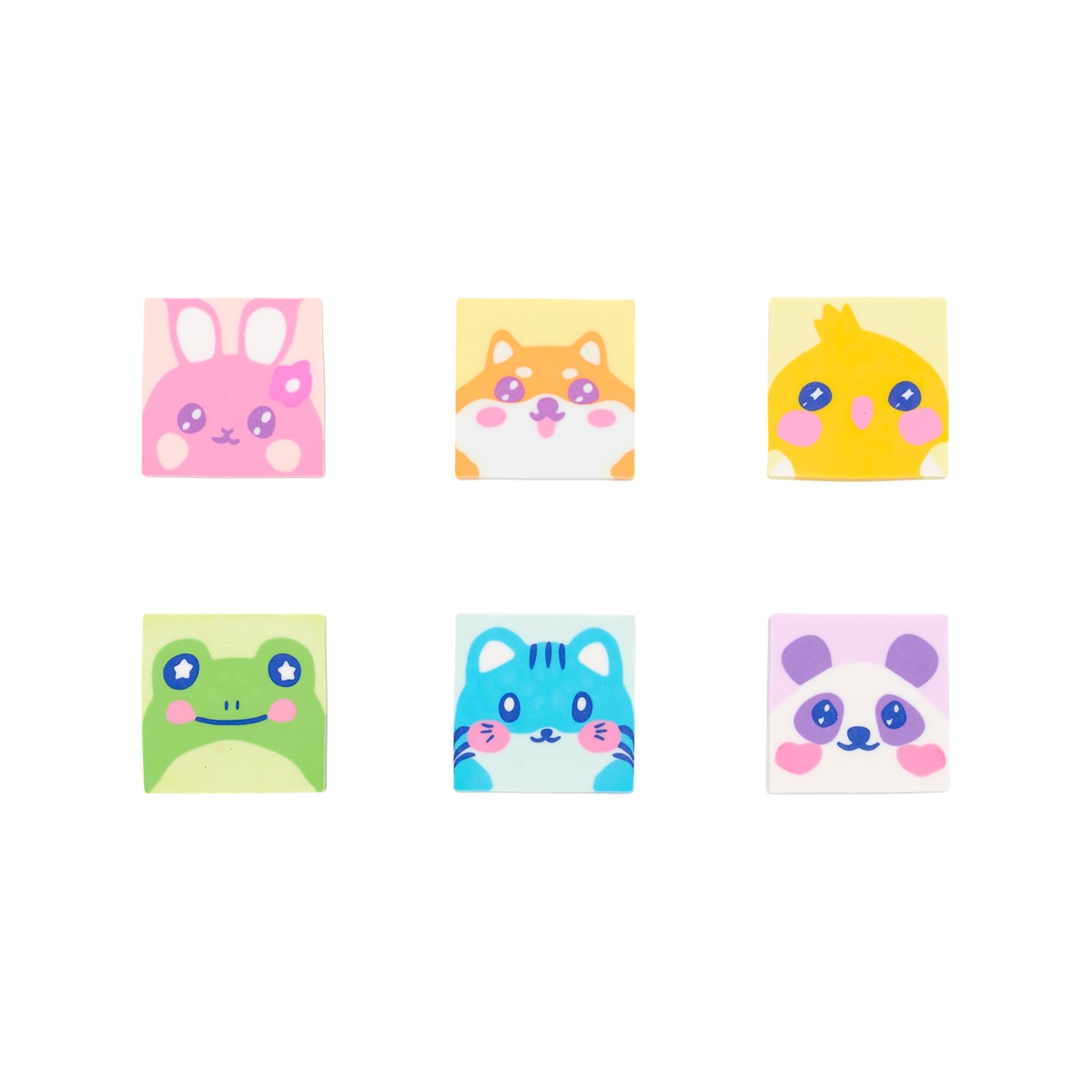 Ooly Hey Critters 6'lı Silgi Seti