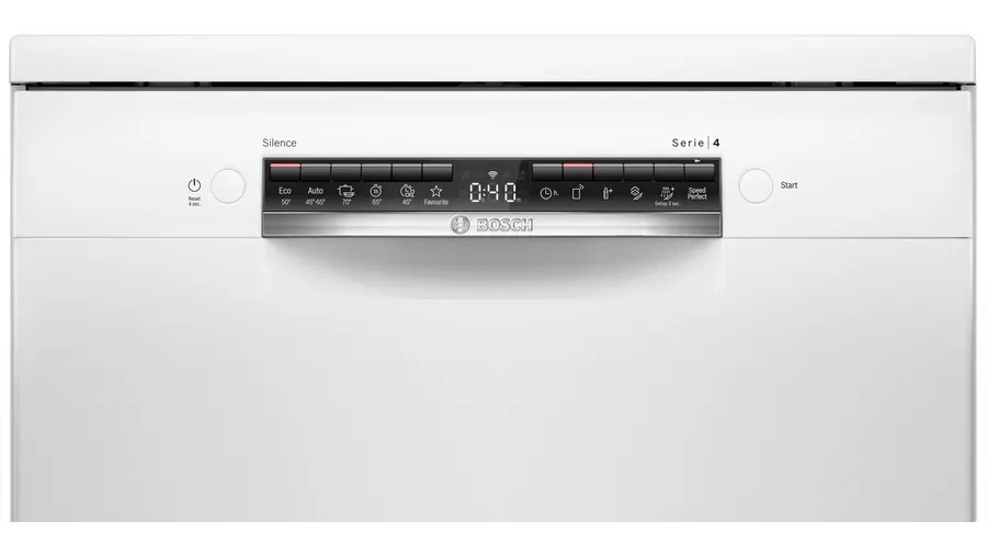 Bosch SMS4IKW62T 60 Cm beyaz Serie 4 solo Bulaşık Makinesi