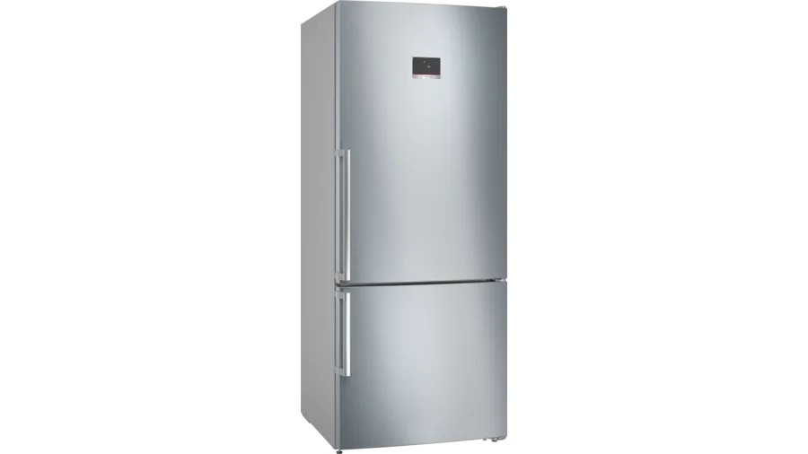 Bosch KGN76CIE0N Alttan Donduruculu Buzdolabı 186 x 75 cm Kolay Temizlenebilir Inox No-Frost