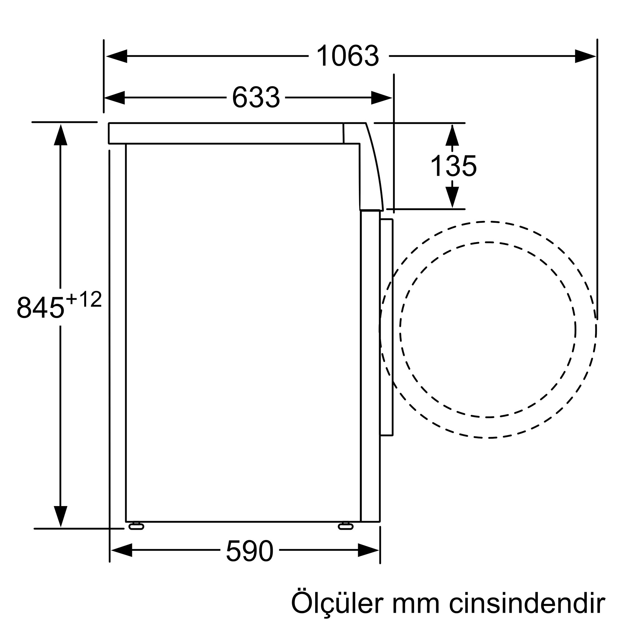 Bosch WAN24200TR 9 kg 1200 Devir Çamaşır Makinesi