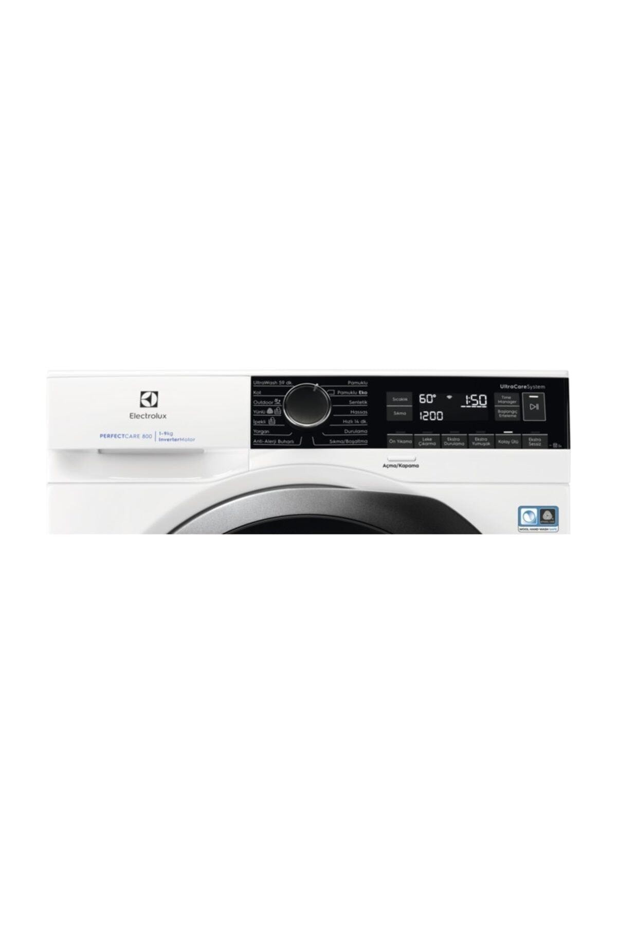 ELECTROLUX Perfectcare 800 EW8F229ST A+++ 9 Kg 1200 Devir Çamaşır Makinesi