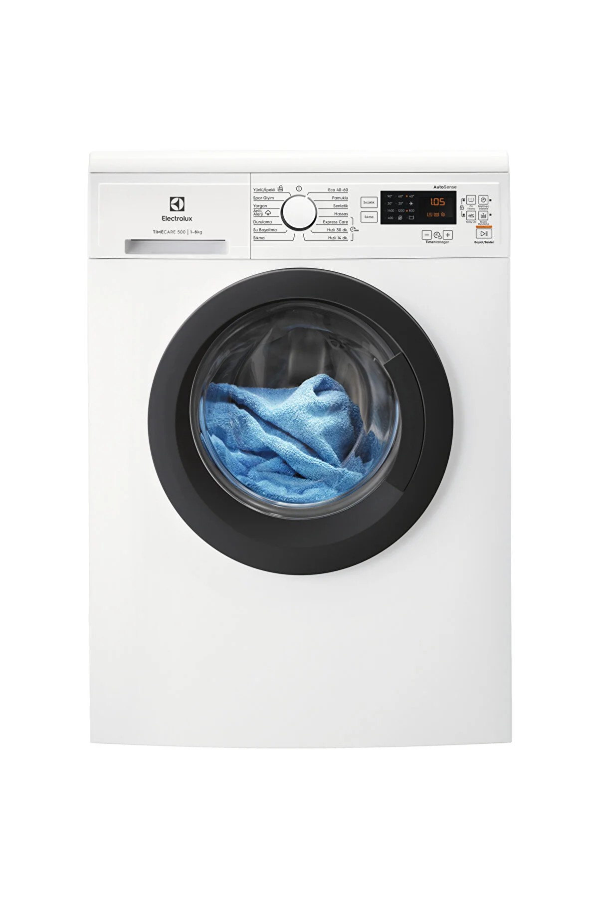 Electrolux EW2FN448ST 8 kg 1400 Devir Çamaşır Makinesi