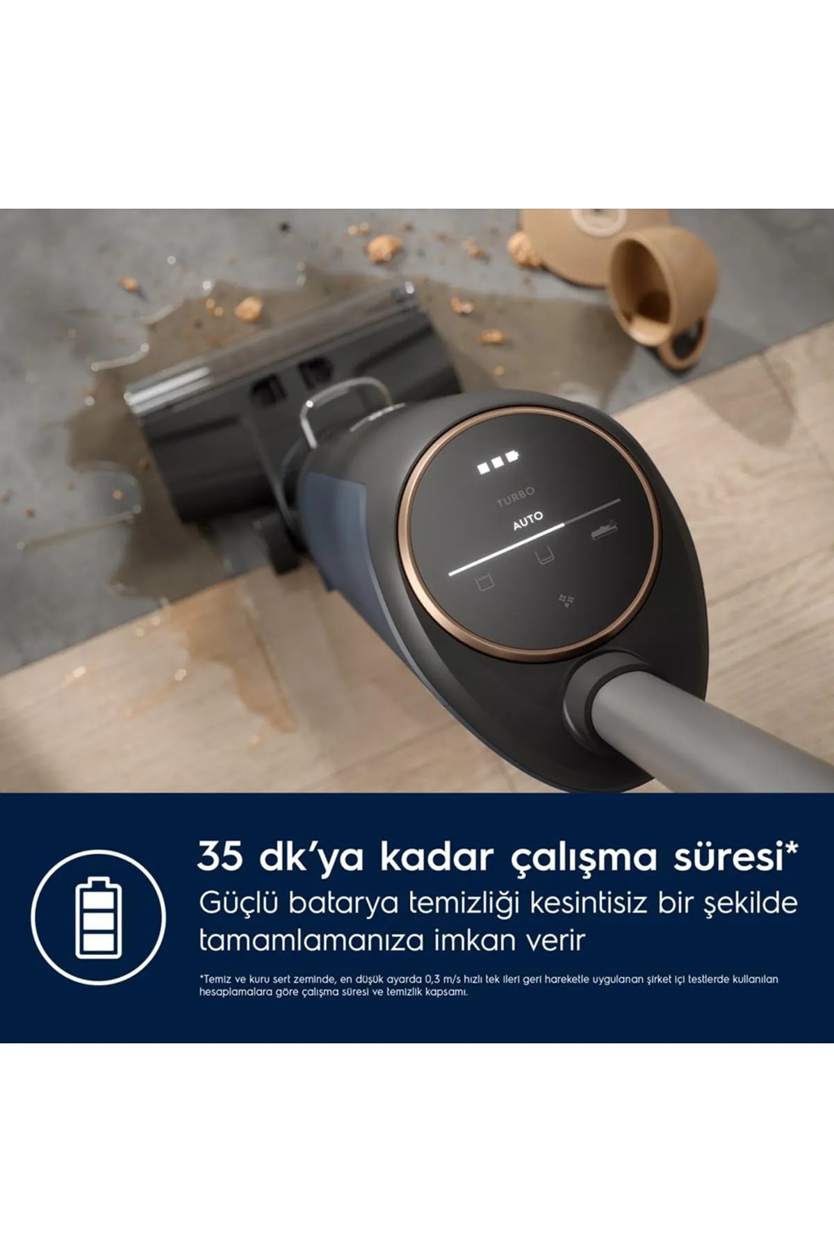 Electrolux Ultimate 800 EW81U3DB Islak Kuru Şarjlı Dikey Süpürge