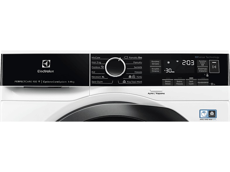 Electrolux EW9H189ST PerfectCare 900 9 kg Çamaşır Kurutma Makinesi