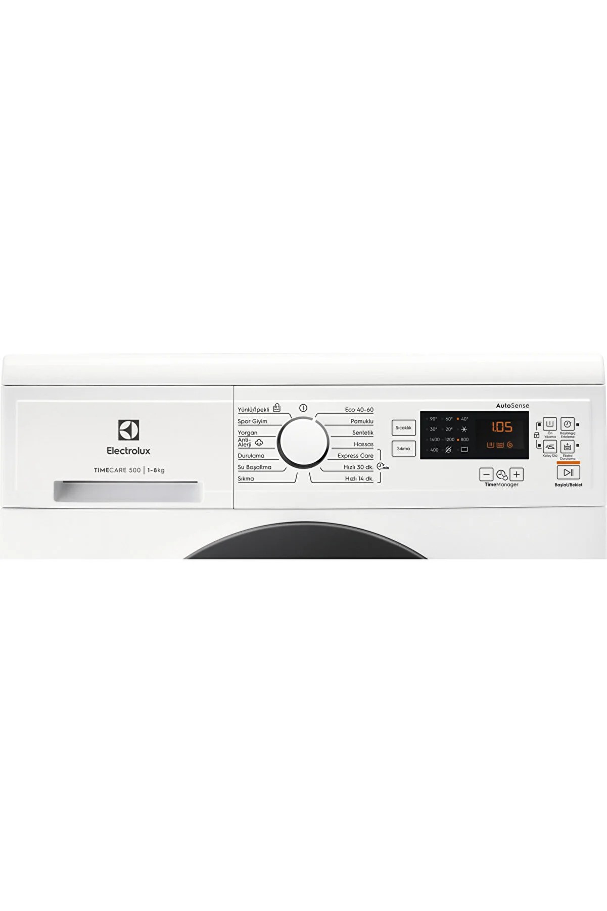 Electrolux EW2FN448ST 8 kg 1400 Devir Çamaşır Makinesi