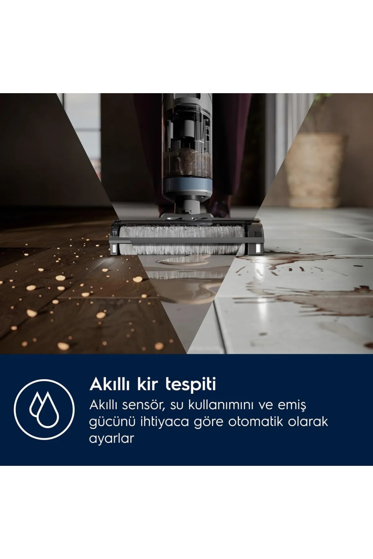 Electrolux Ultimate 800 EW81U3DB Islak Kuru Şarjlı Dikey Süpürge