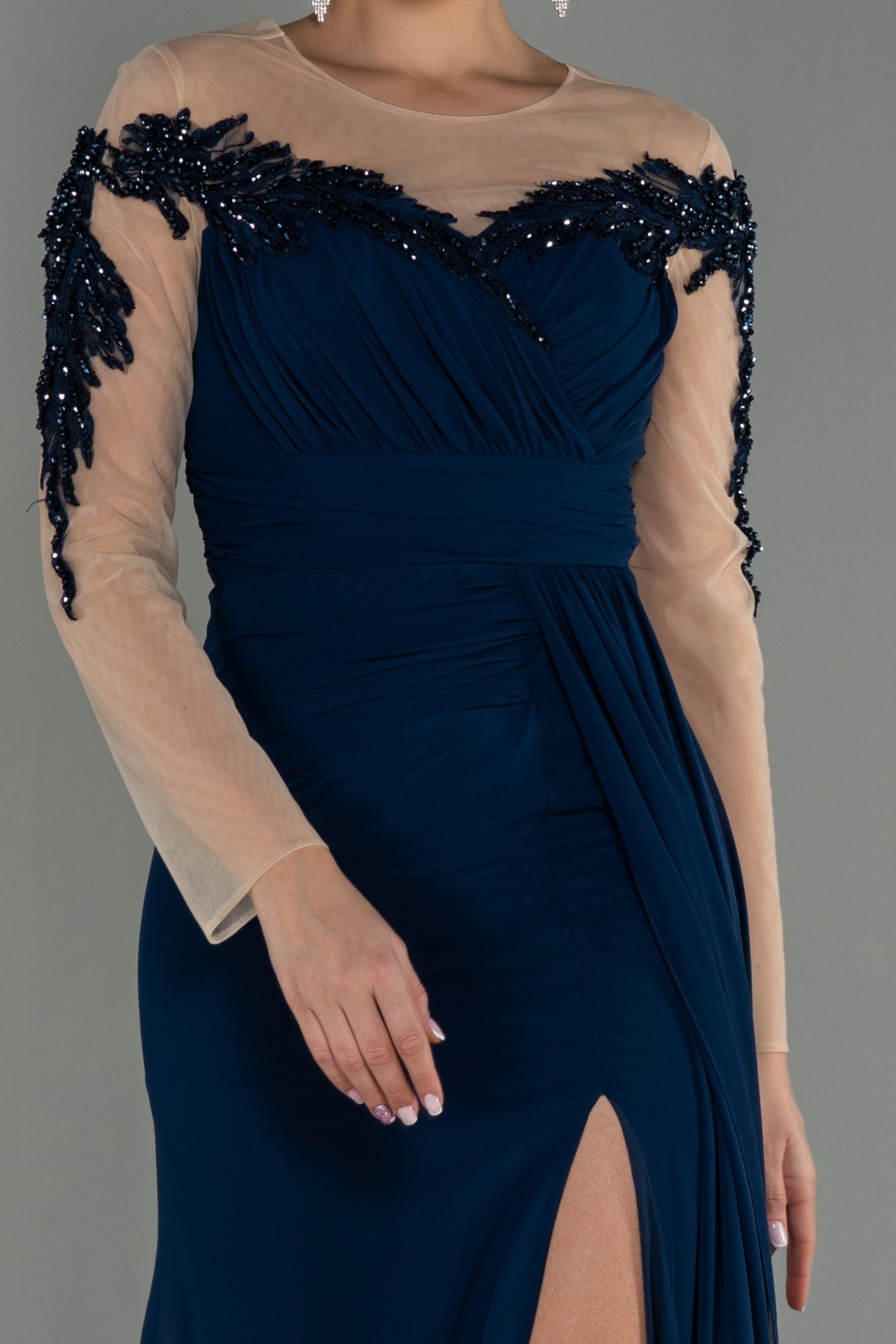 Long Chiffon Evening Dress ABU3012