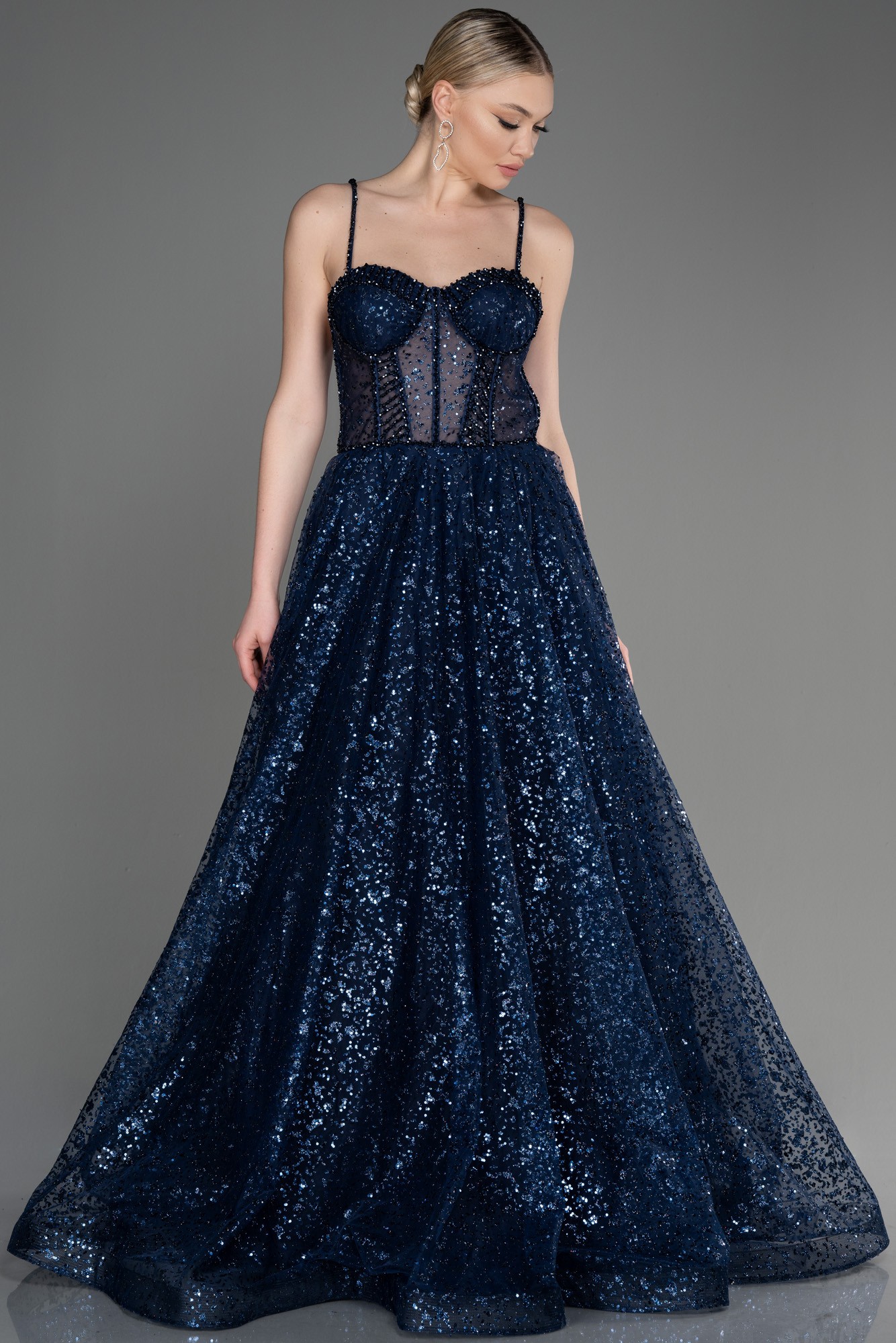 Long Haute Couture Dress ABU3556