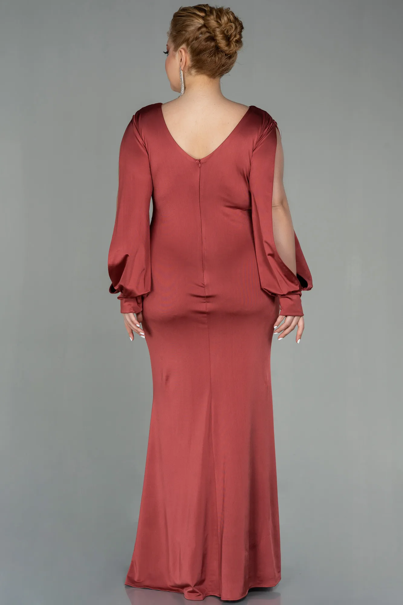 Long Plus Size Evening Dress ABU2866