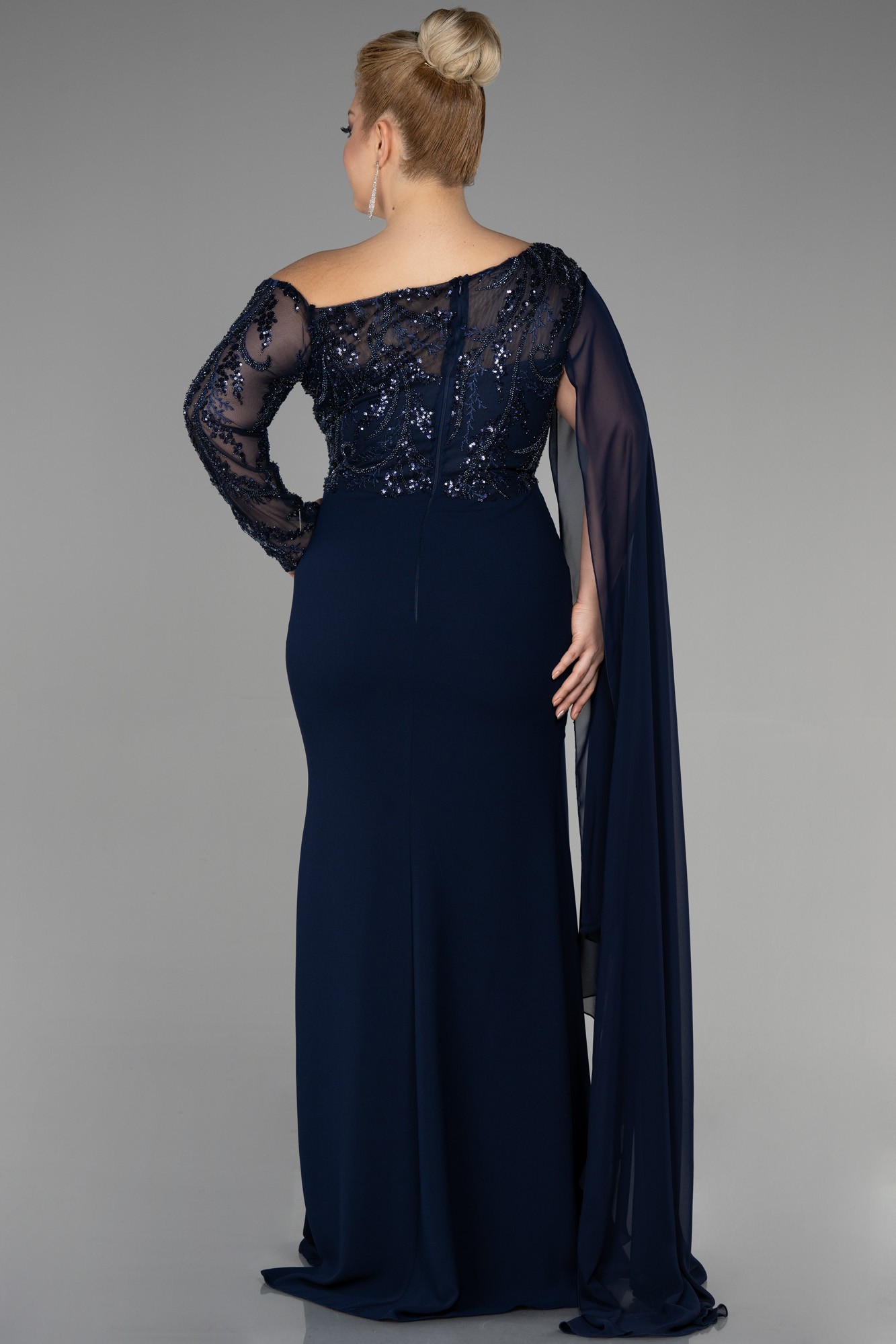 Long Dantelle Plus Size Evening Dress ABU3512