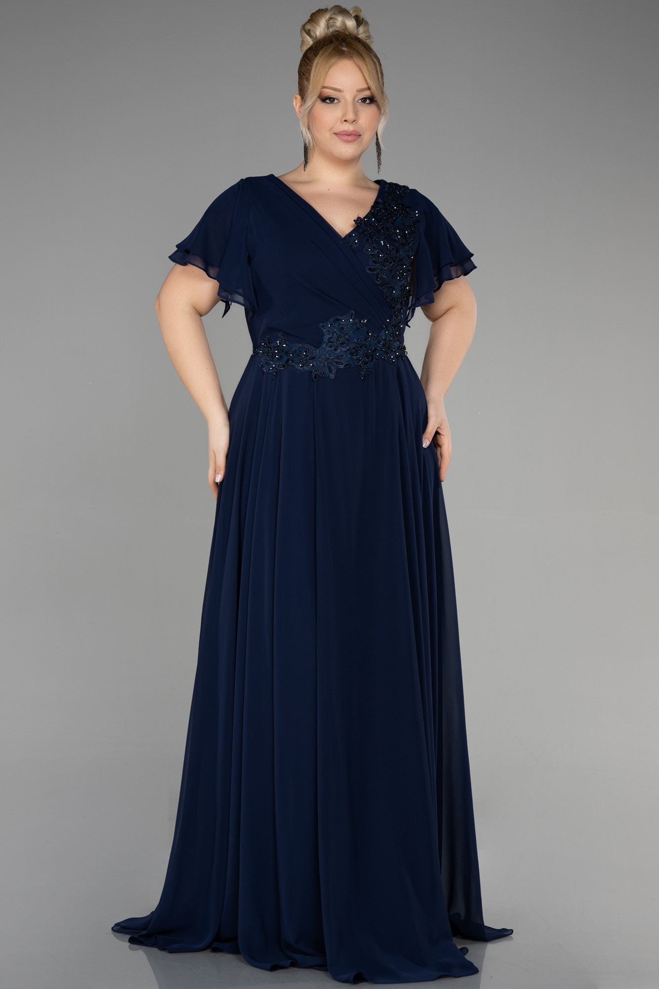 Long Plus Size Evening Dress ABU1562