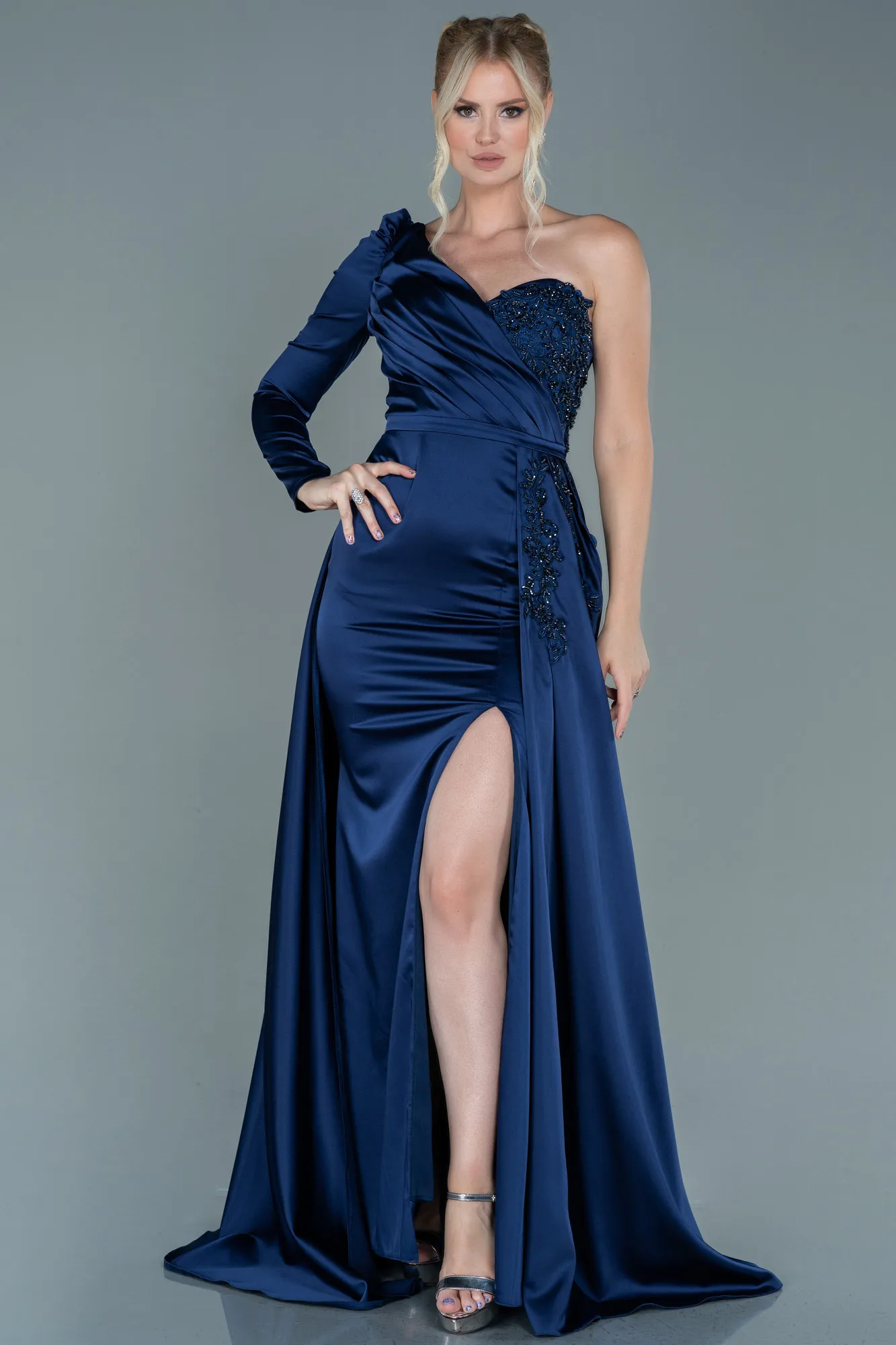 Long Satin Evening Dress ABU2610