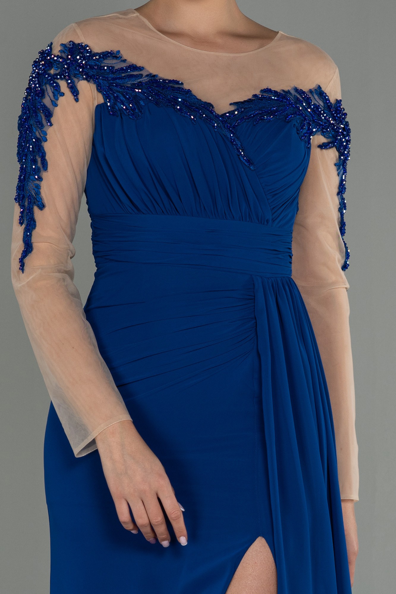 Long Chiffon Evening Dress ABU3012