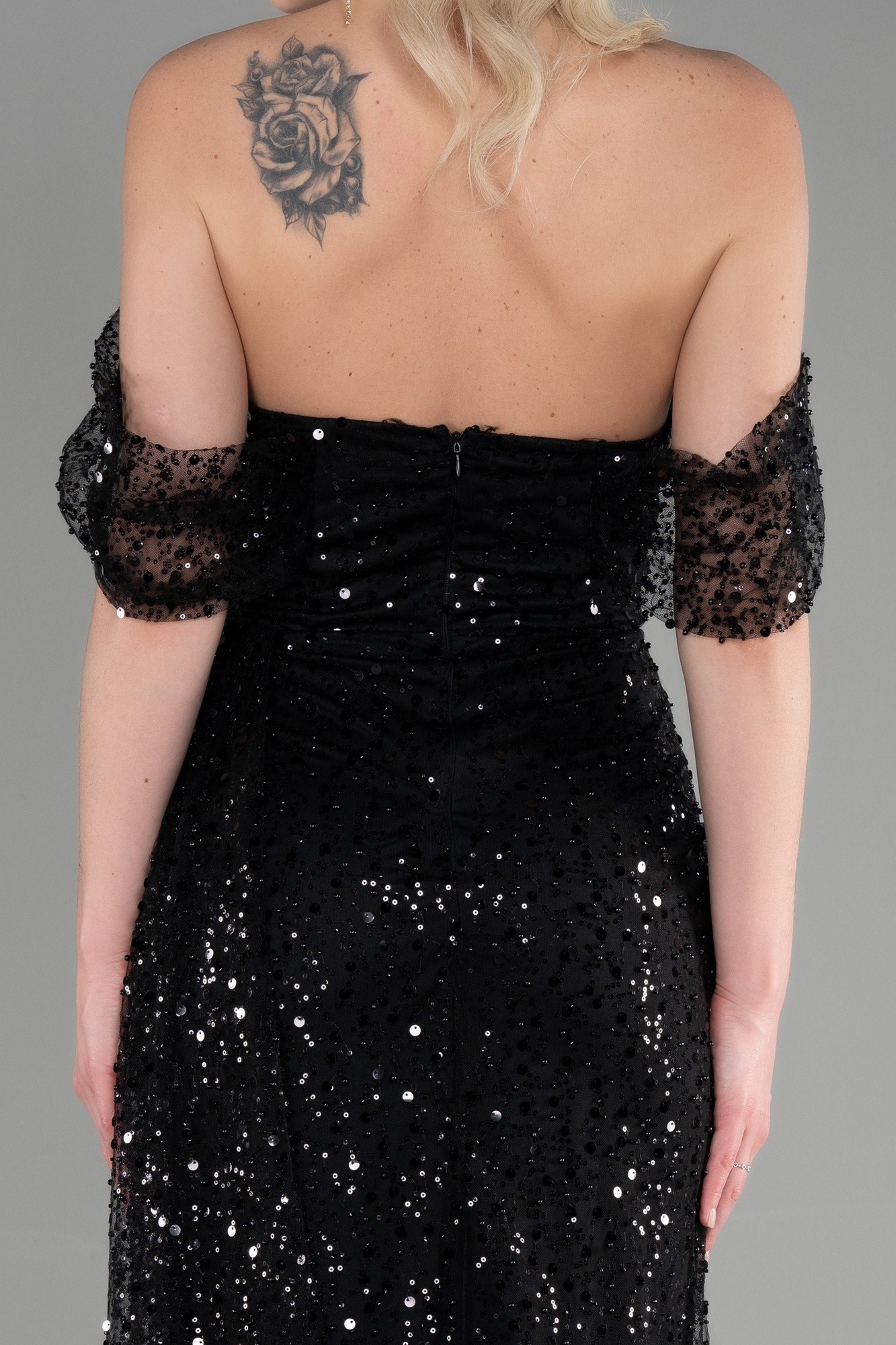 Long Scaly Evening Dress ABU3577