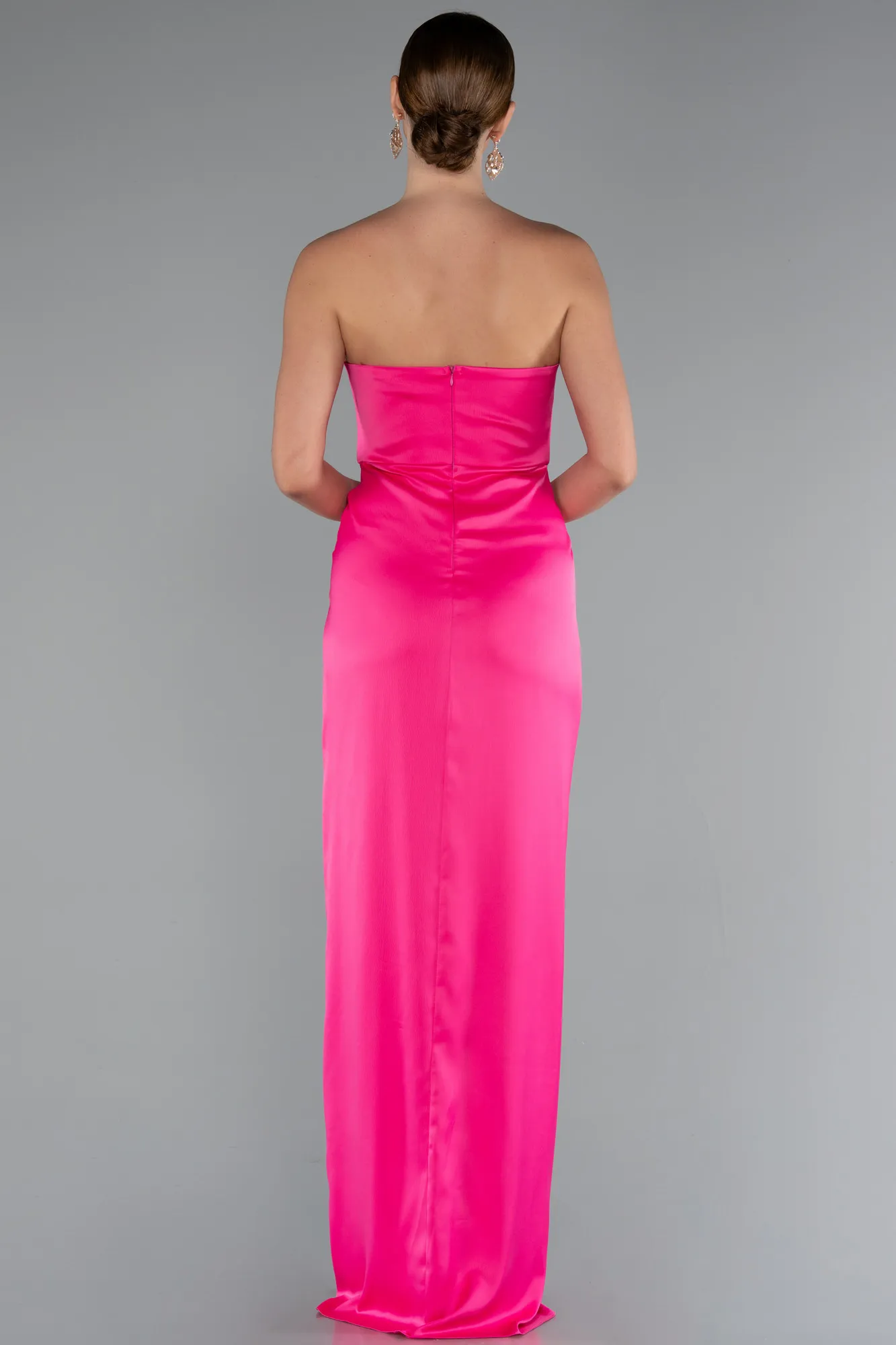 Long Satin Prom Gown ABU3474