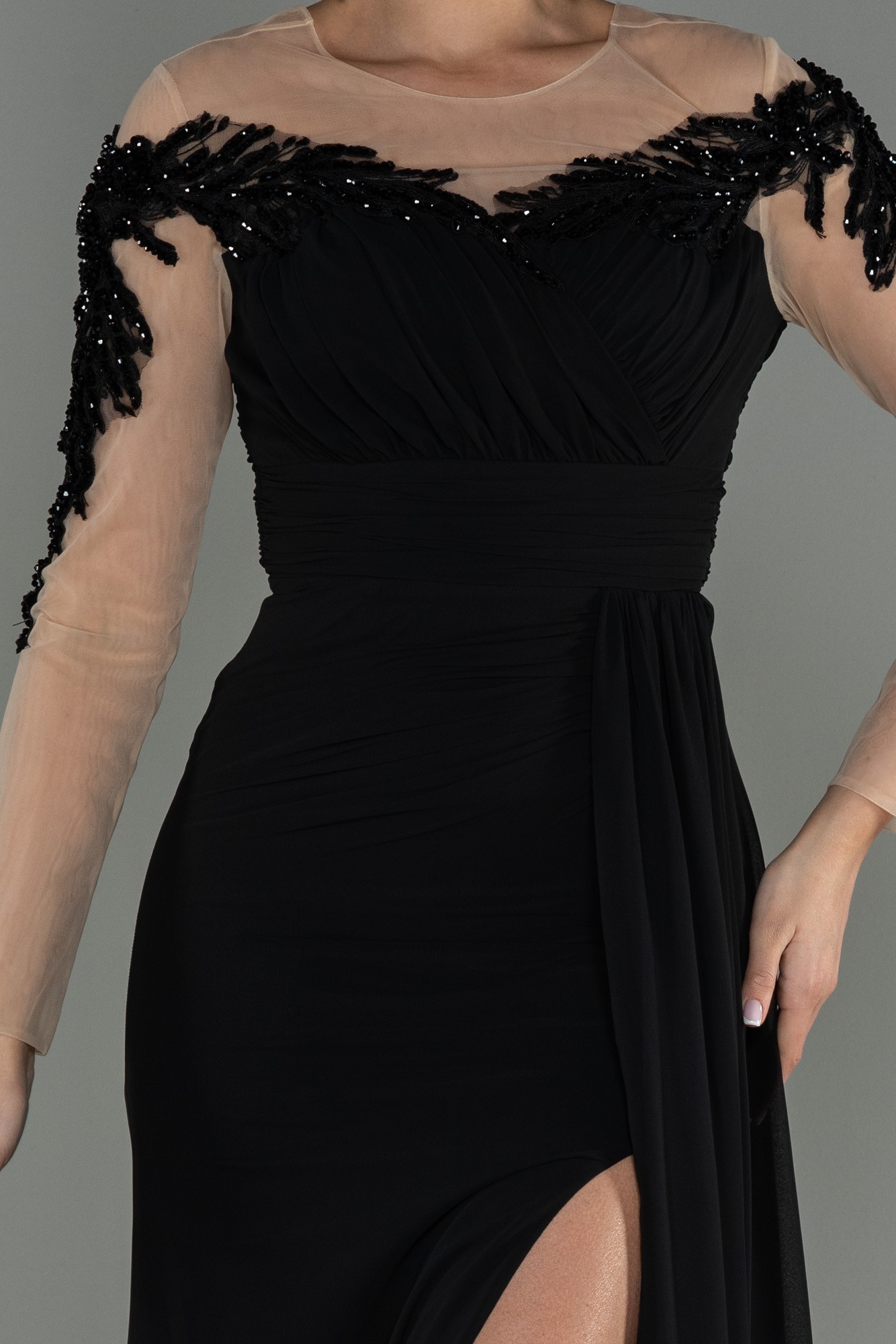 Long Chiffon Evening Dress ABU3012