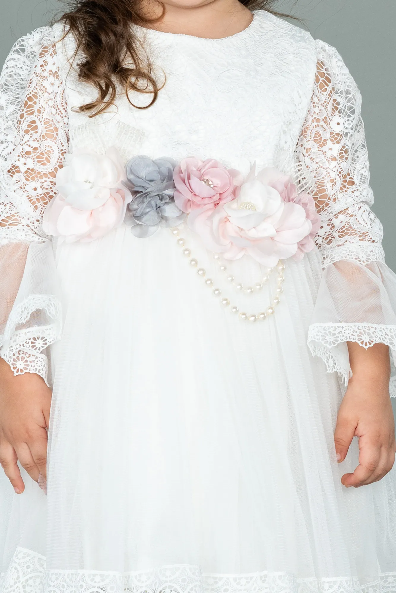 Front Short Back Long Dantelle Girl Dress ABO082