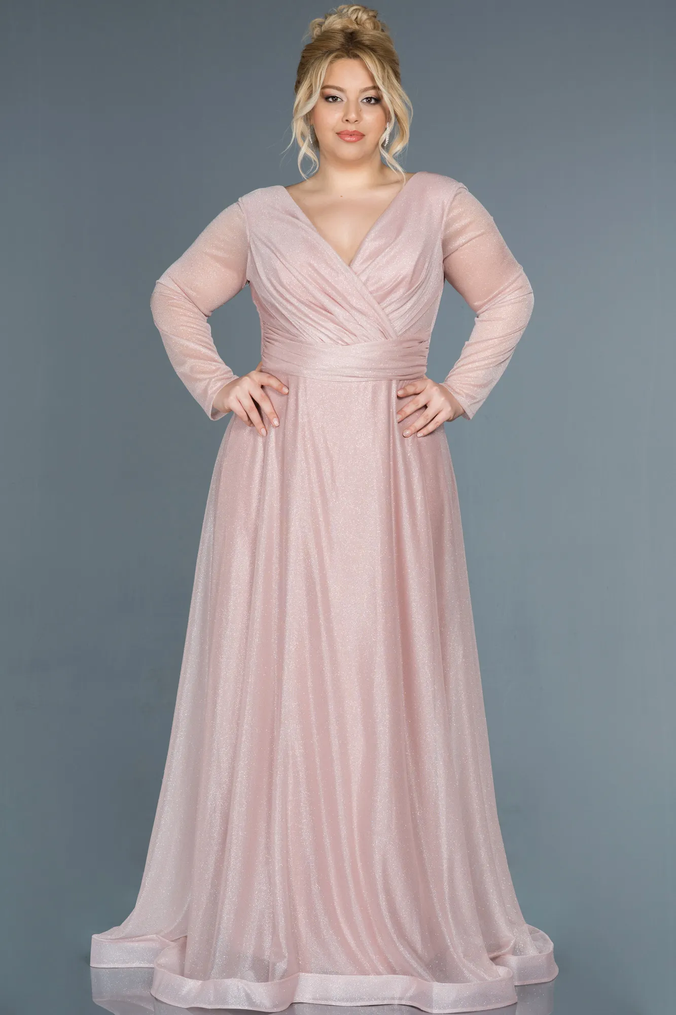 Long Oversized Evening Dress ABU991