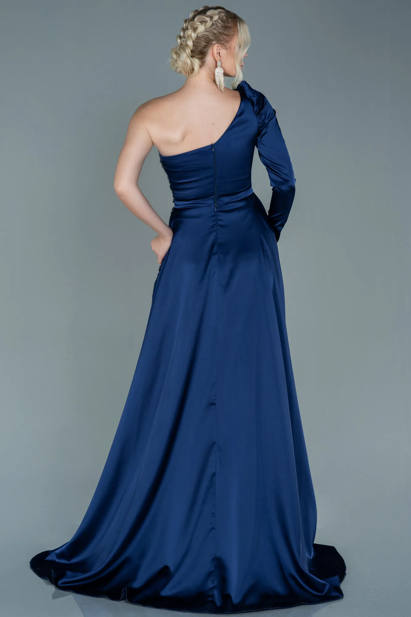 Long Satin Evening Dress ABU2610