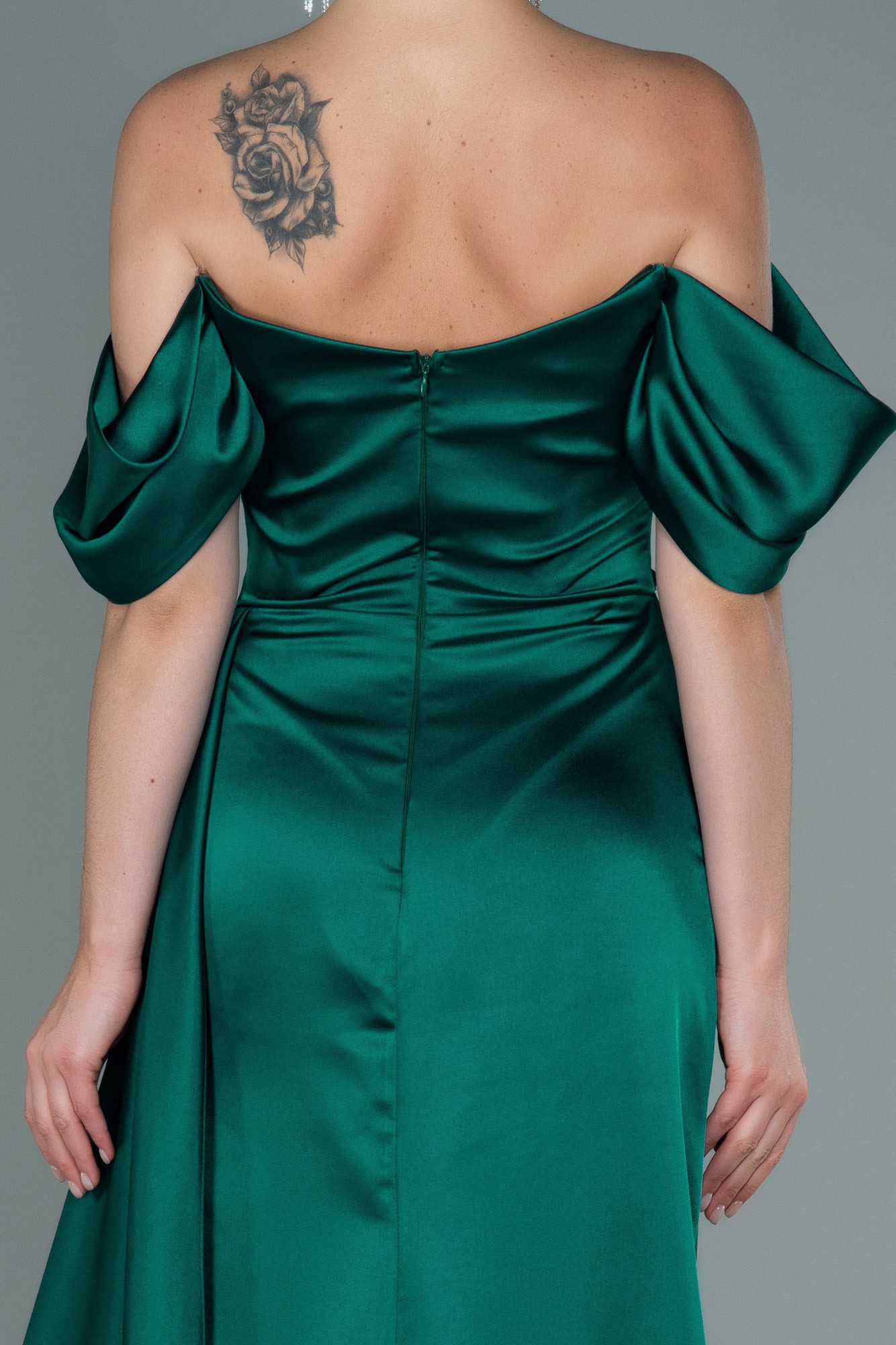 Long Satin Evening Dress ABU2661