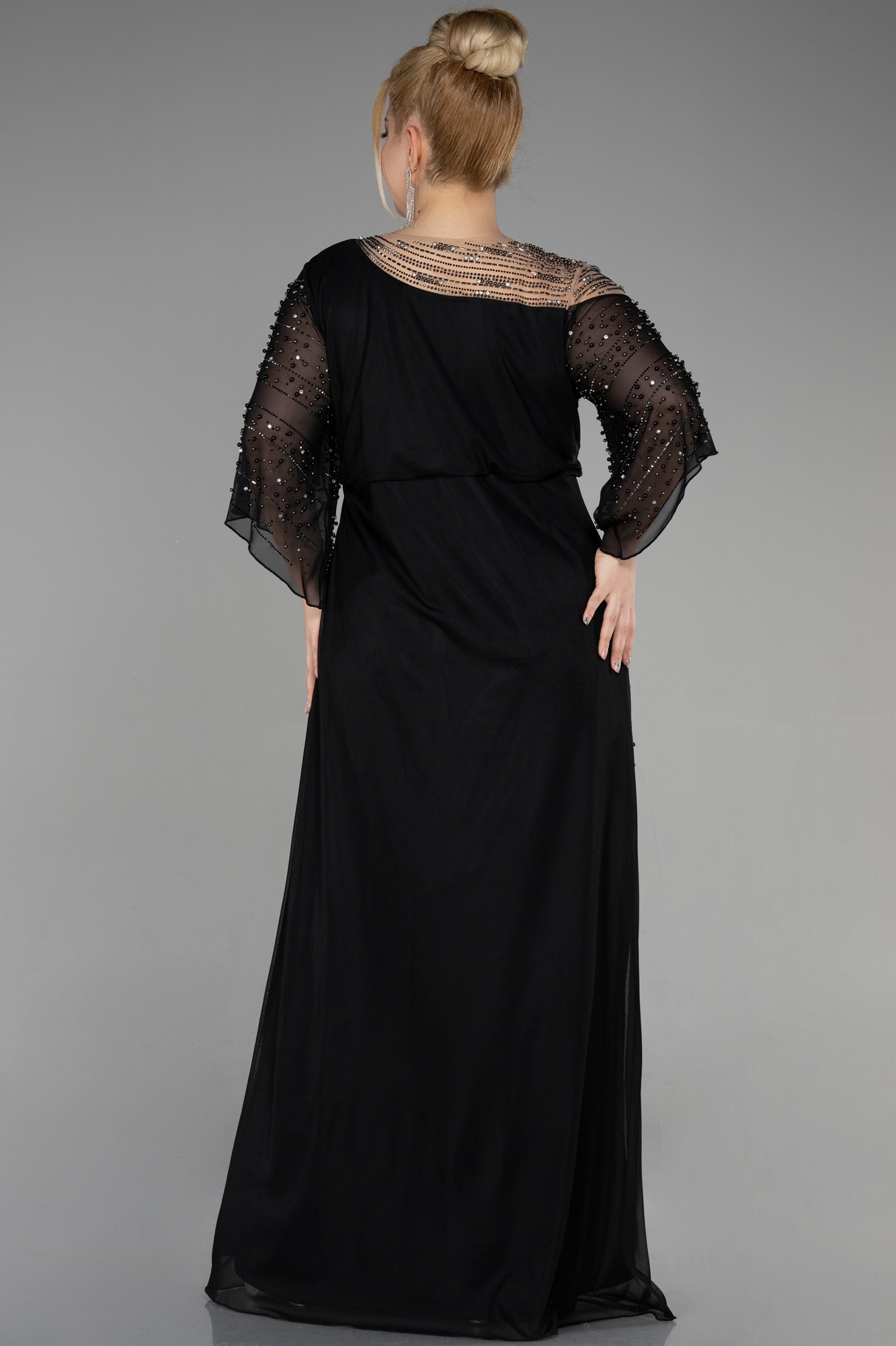 Long Plus Size Engagement Dress ABU3650