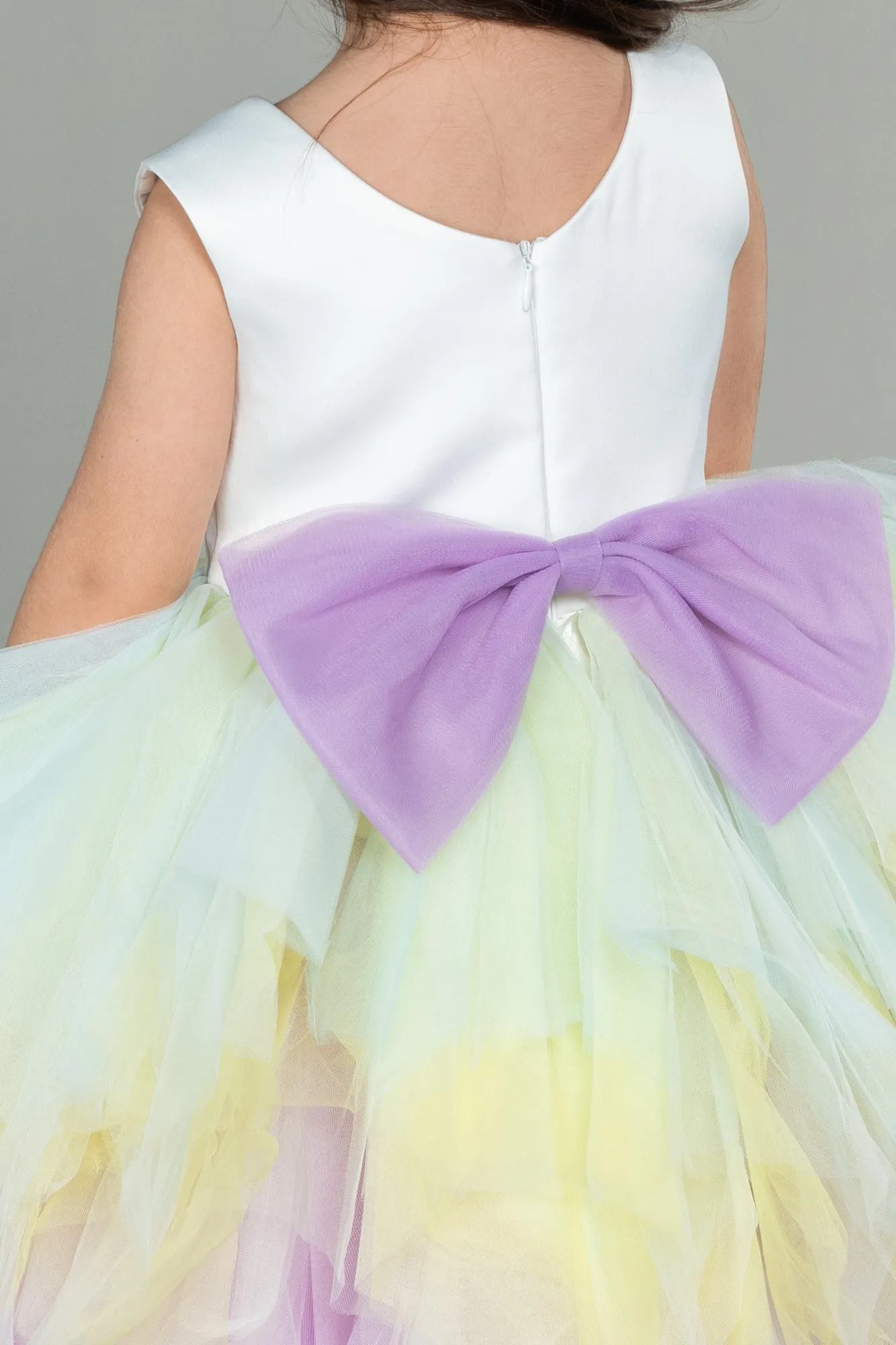 Long Girl Dress ABU3040