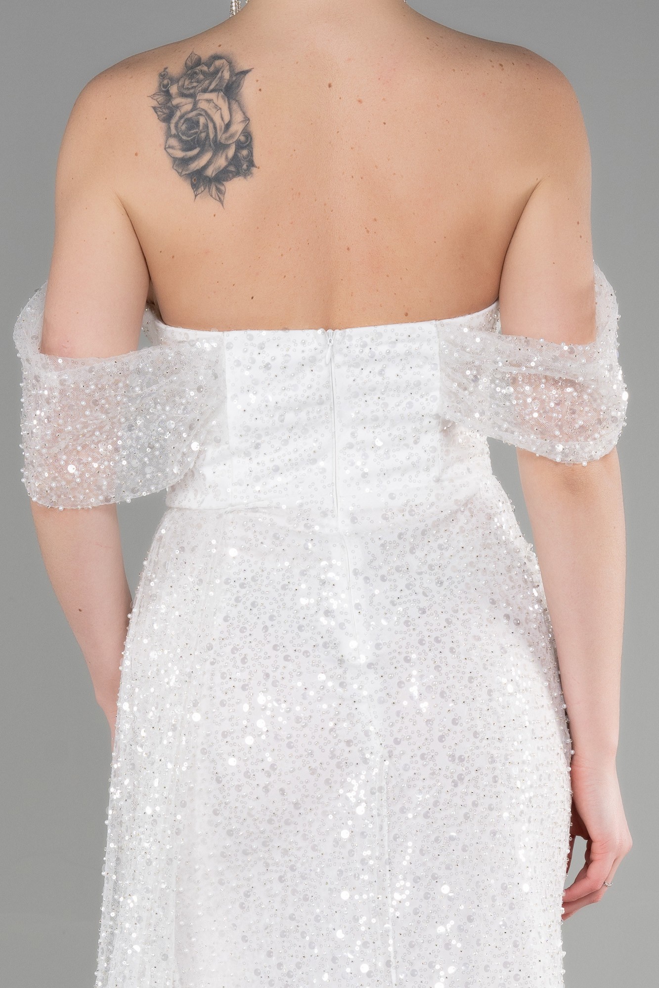 Long Scaly Evening Dress ABU3577