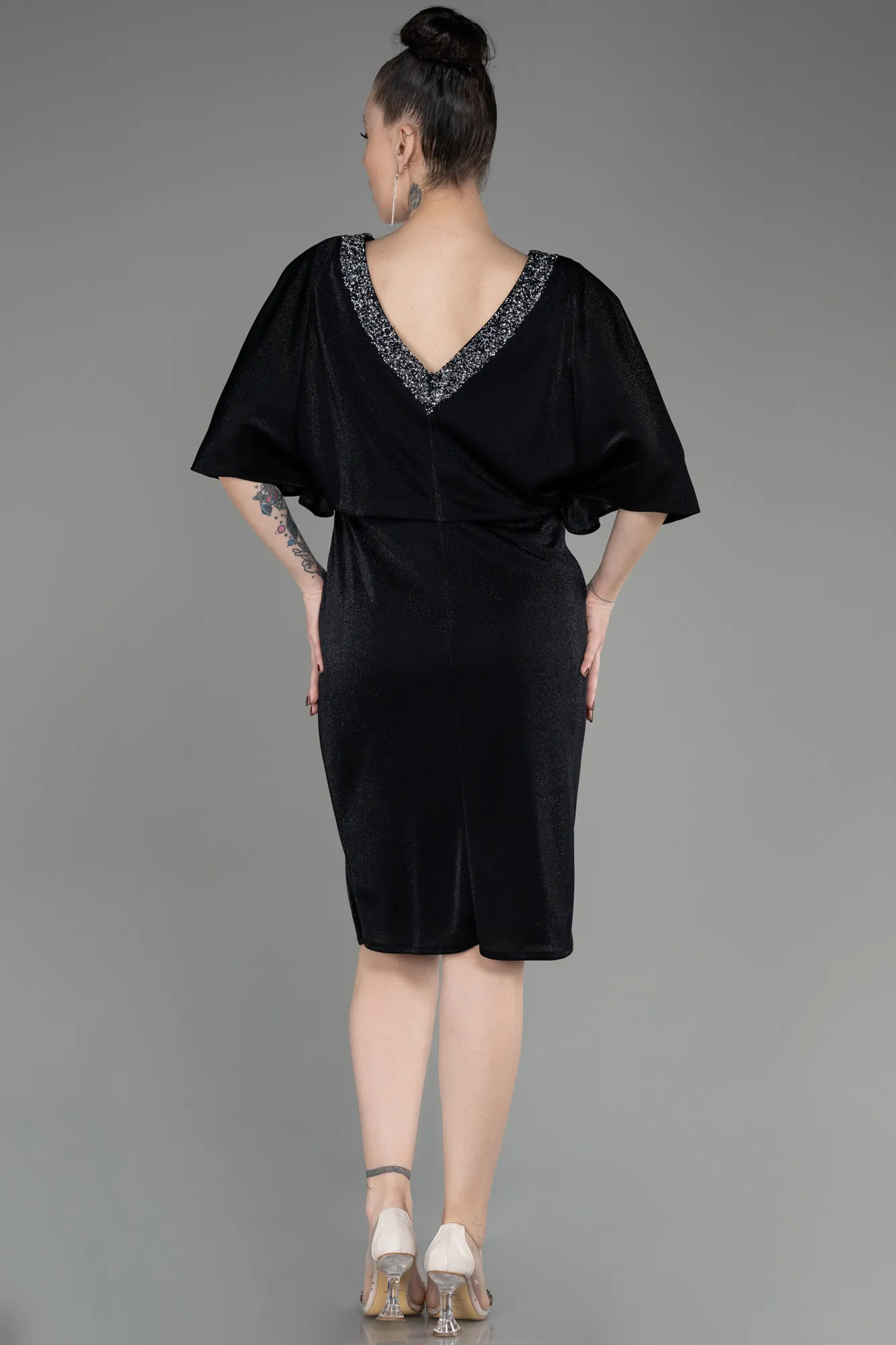 Short Plus Size Cocktail Dress ABK1996